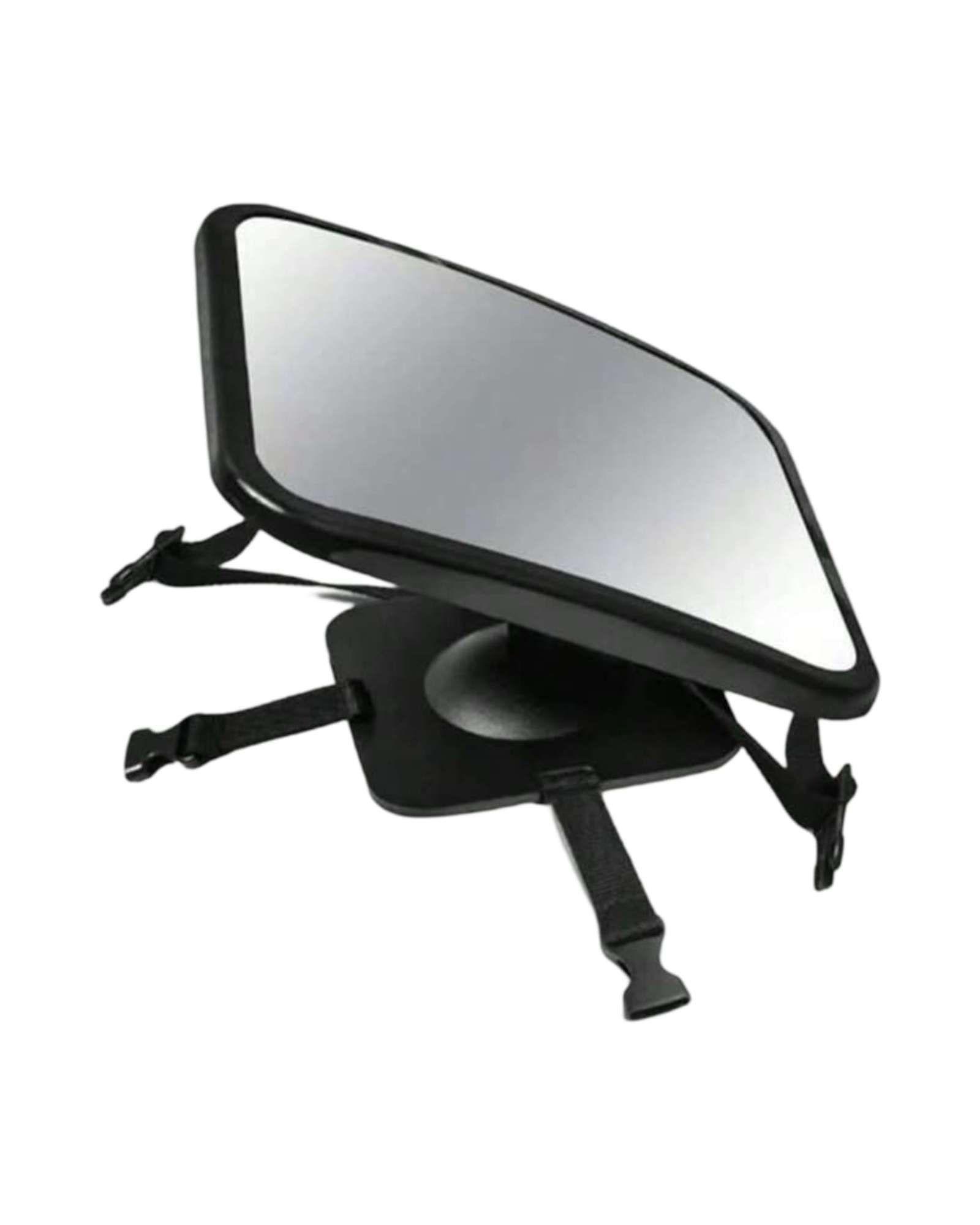 Espejo Retrovisor de Auto para Bebé Rotación 360 Ajustable y Antigolpes-4