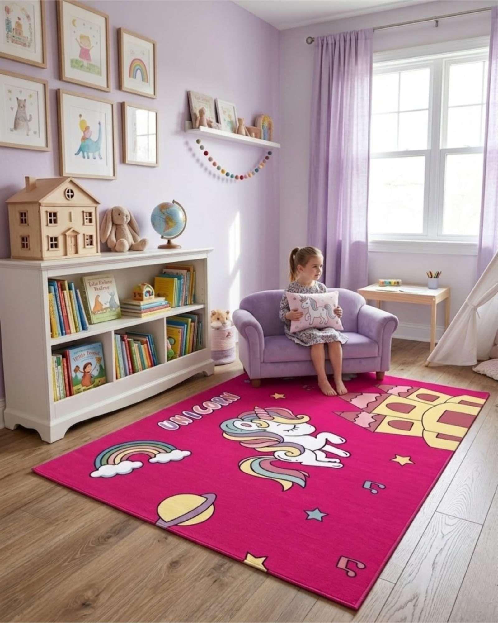 Alfombra de Juegos Infantil Practica de 120x160cm-1