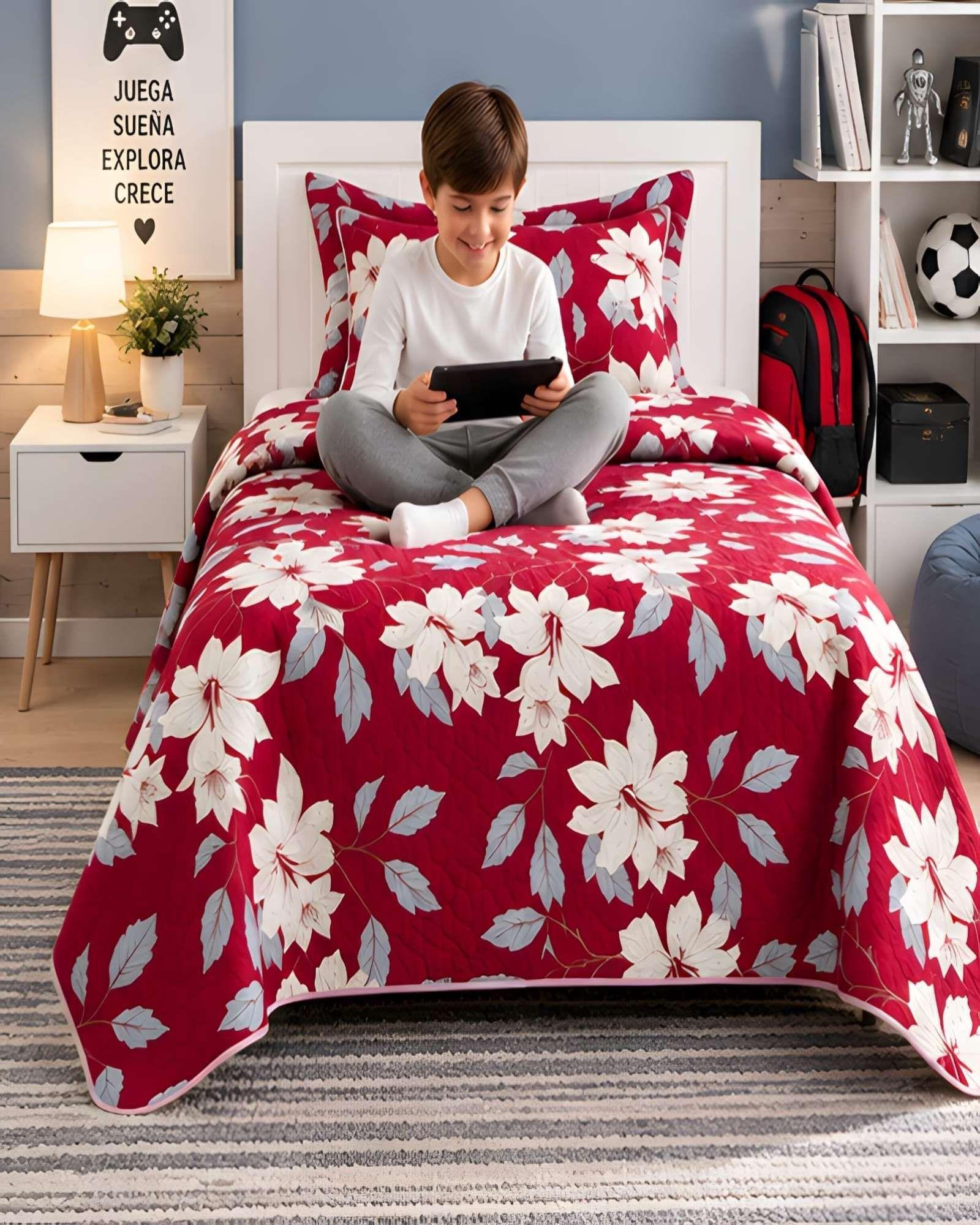 Quilt 1.5 Plazas 180x230 cm + Funda de Almohada-3