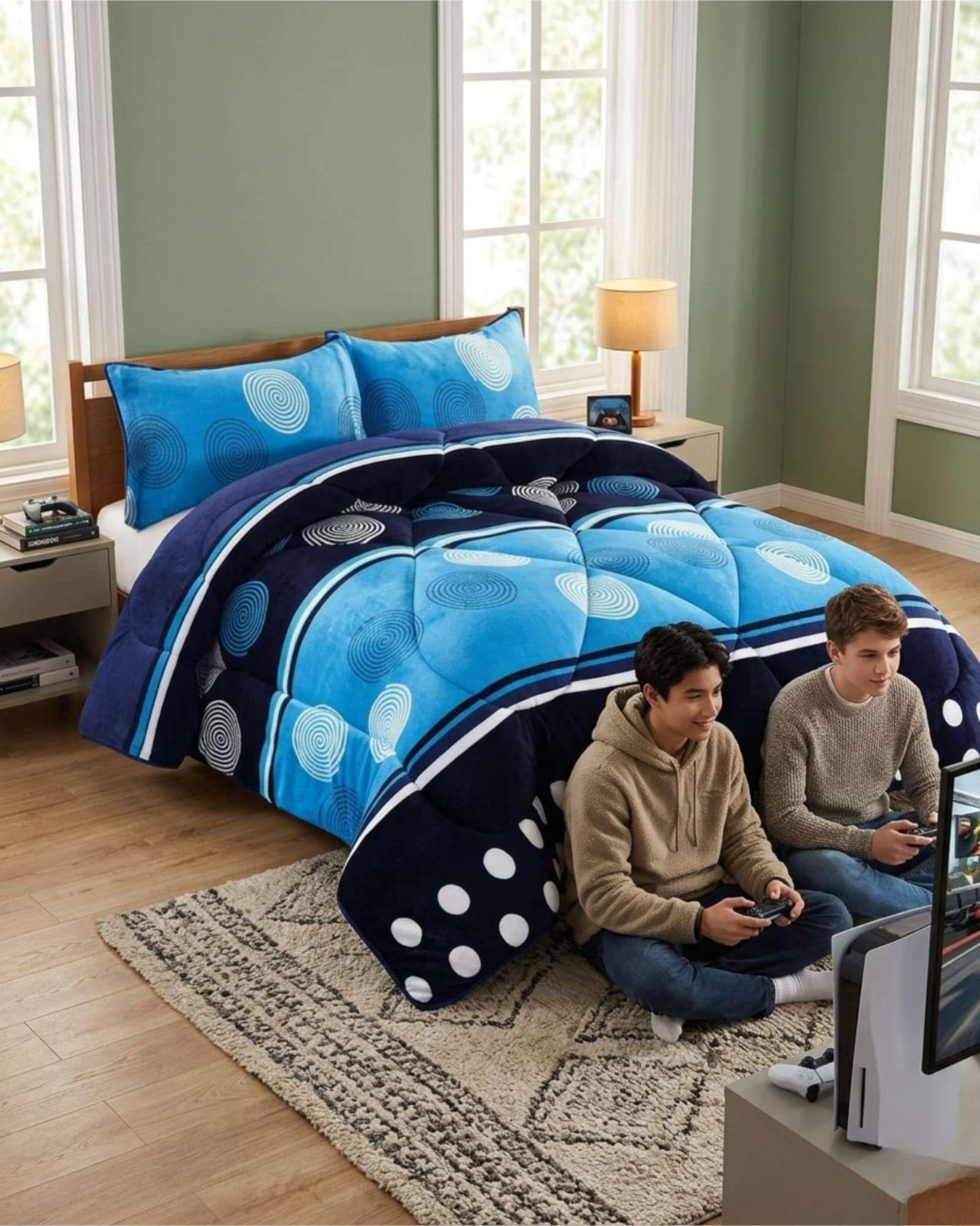 Cobertor de Invierno Plush Chiporro Ultra Suave Plaza y media m16-4