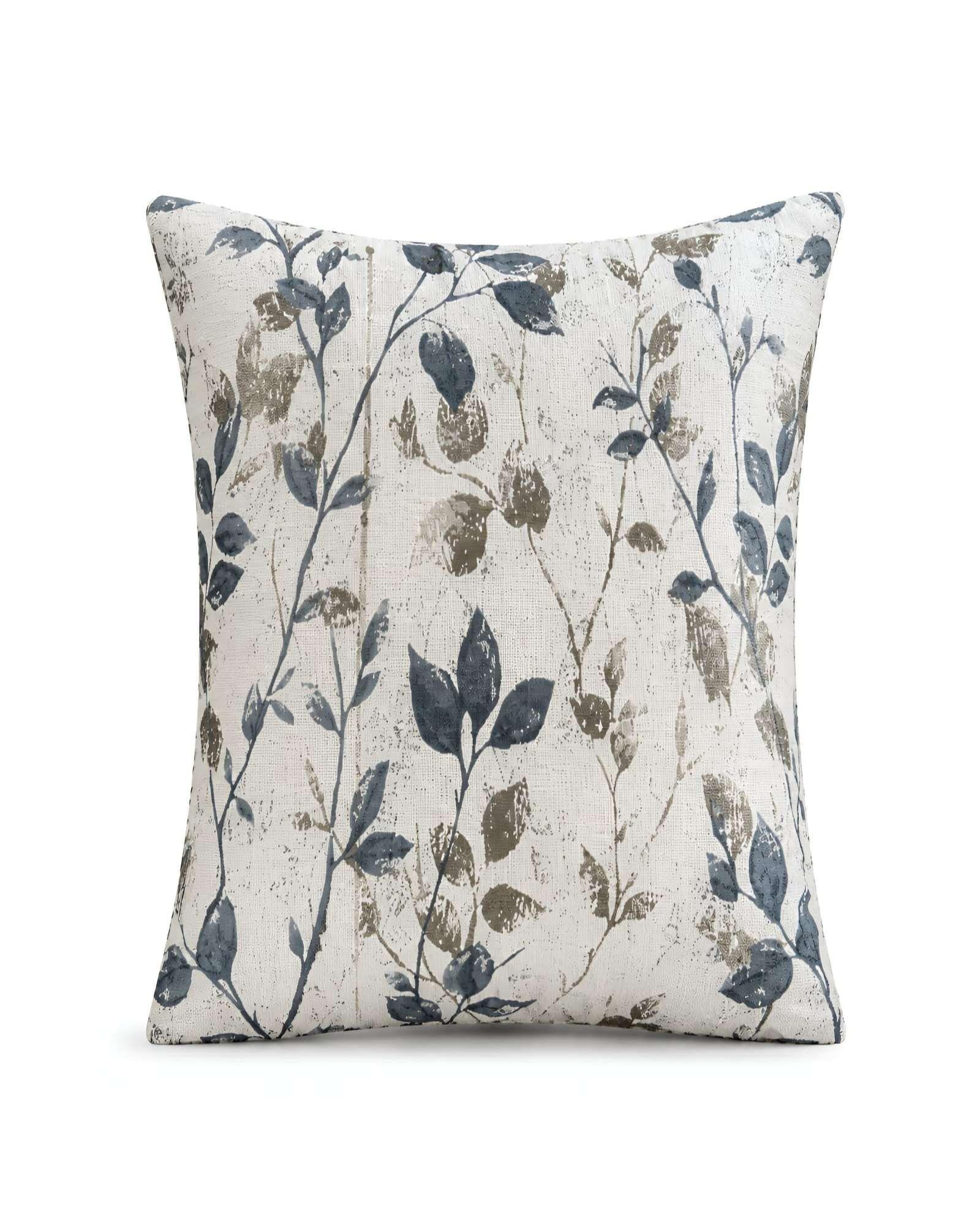 Set 2 Fundas De Cojin Decorativo Estilo Botanico Hojas 45x45cm m1-5