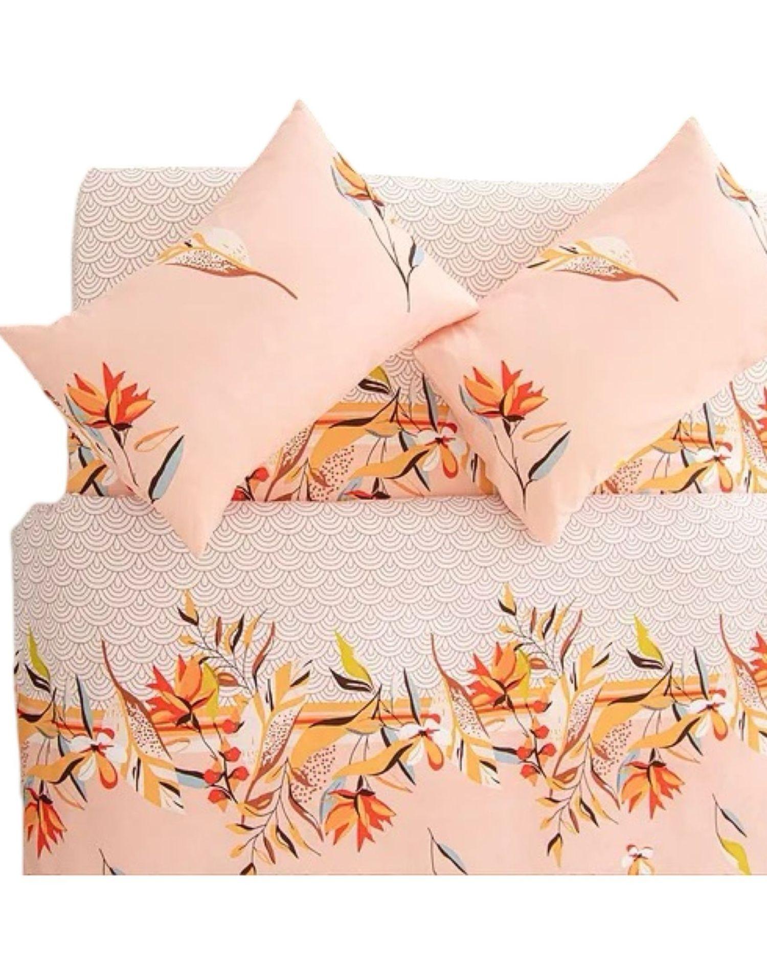 Sábanas 144 Hilos Plaza y Media + Funda Almohada A1-0