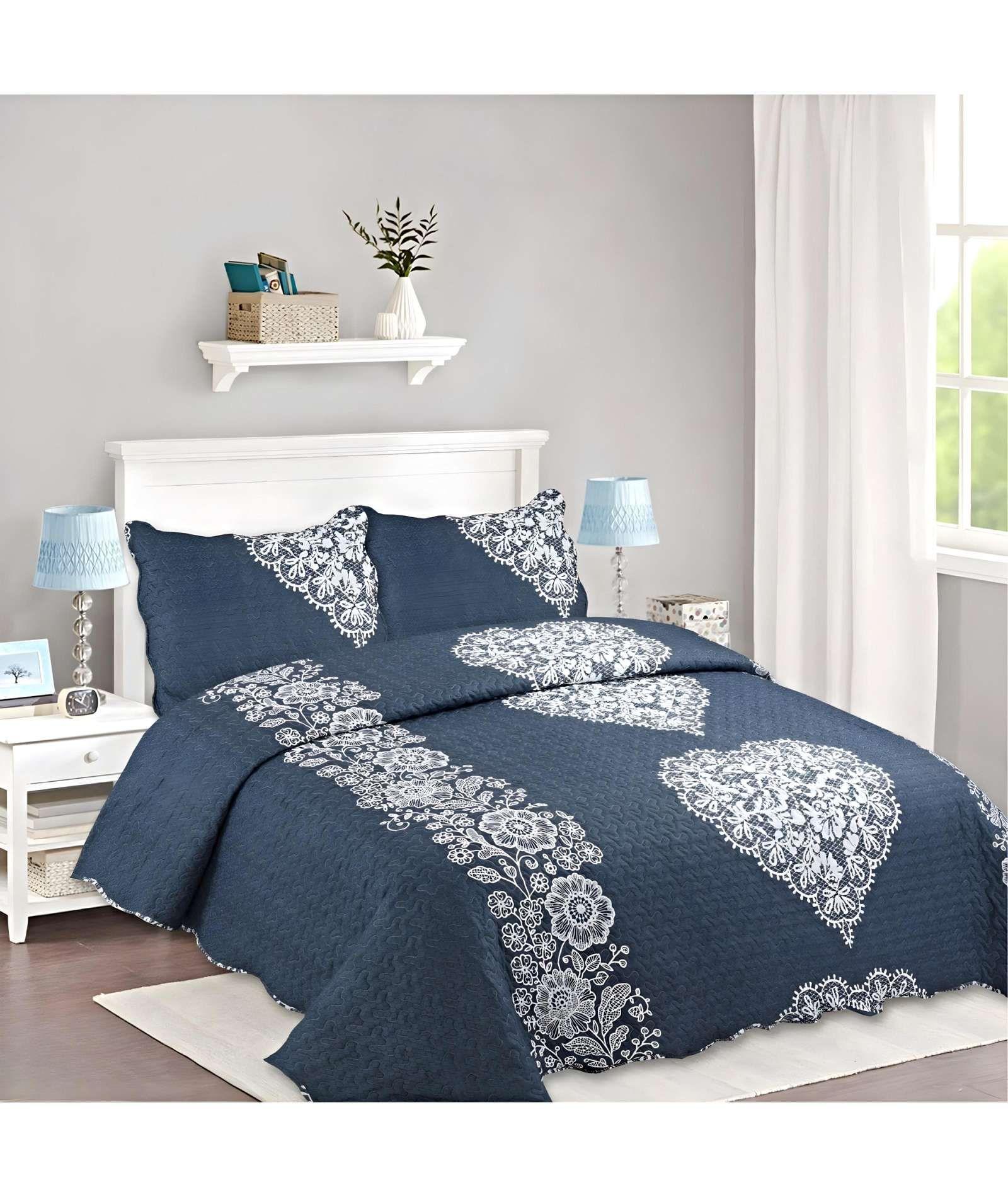 CUBRECAMA COLCHA QUILT VERANO KING-SUPER KING A36-2