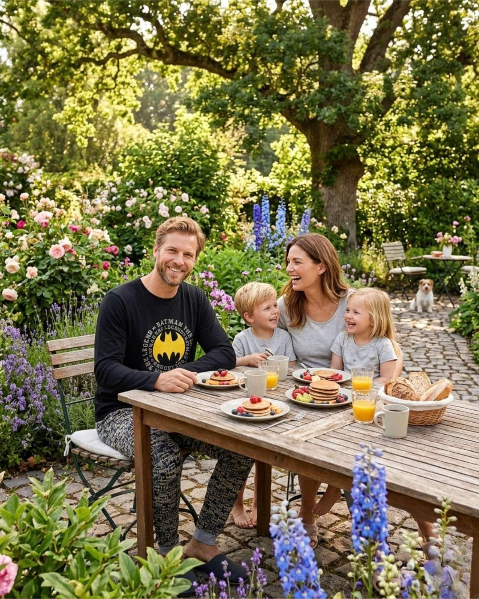 Pijama Hombre Batman Micropolar Térmico Invierno Talla L B4-3