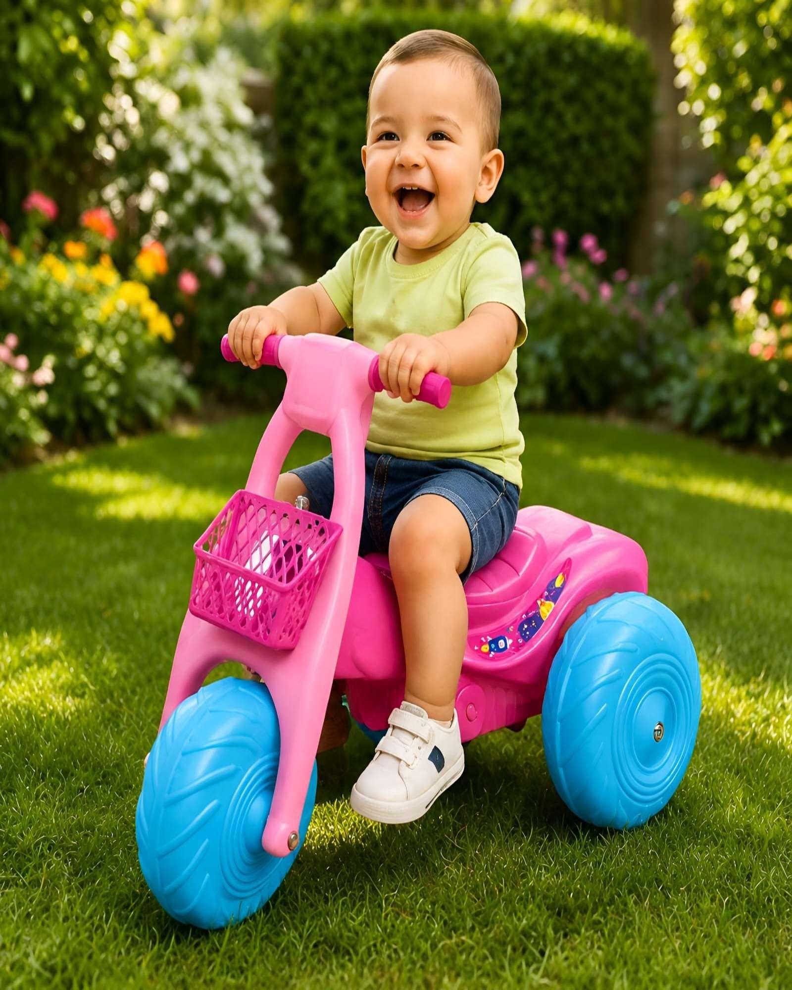 Moto Infantil Lunar Seguridad y Diversión en Tres Ruedas m1-2