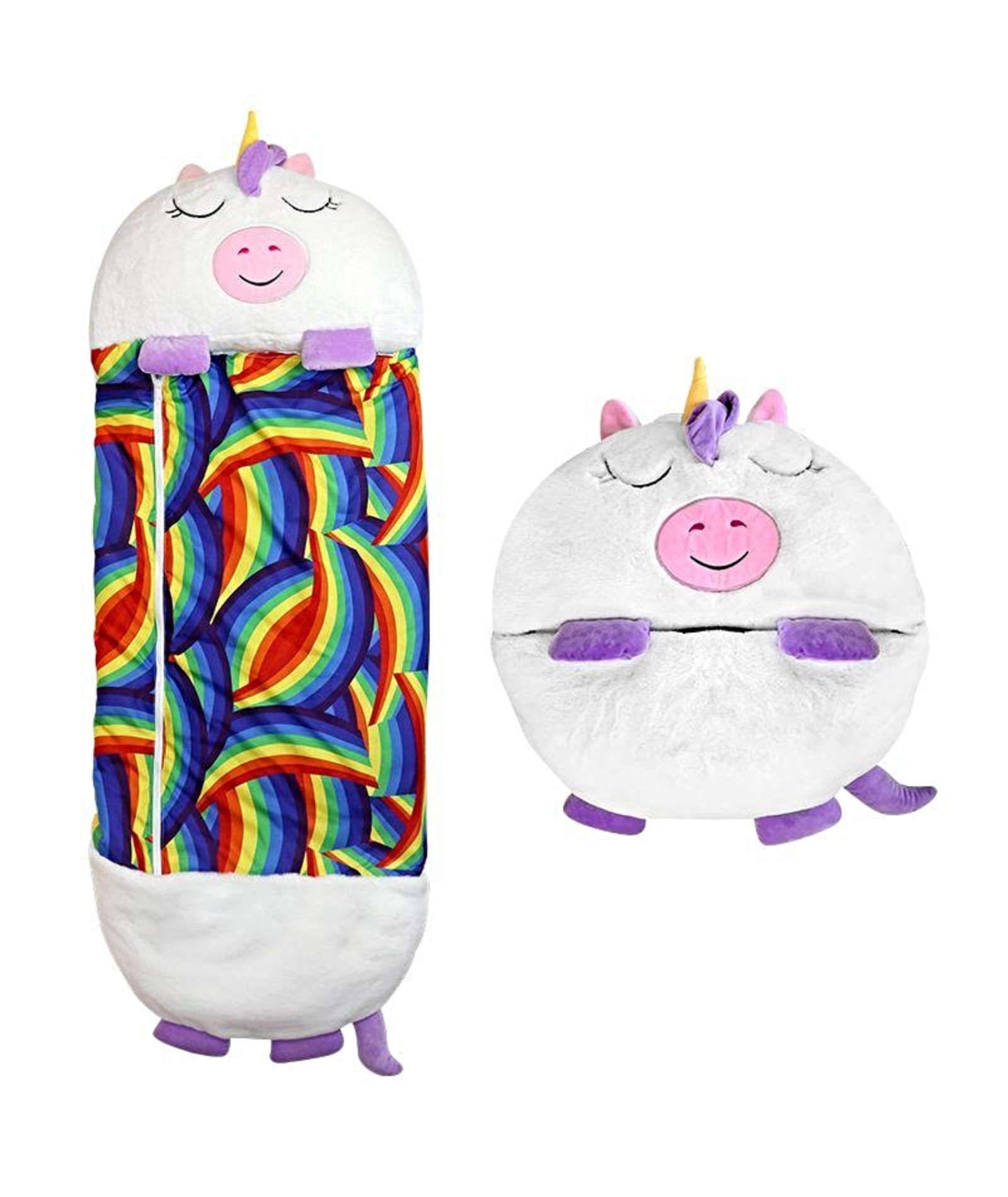SACO PARA DORMIR PARA NIÑO O NIÑA UNICORNIO BLANCO-0
