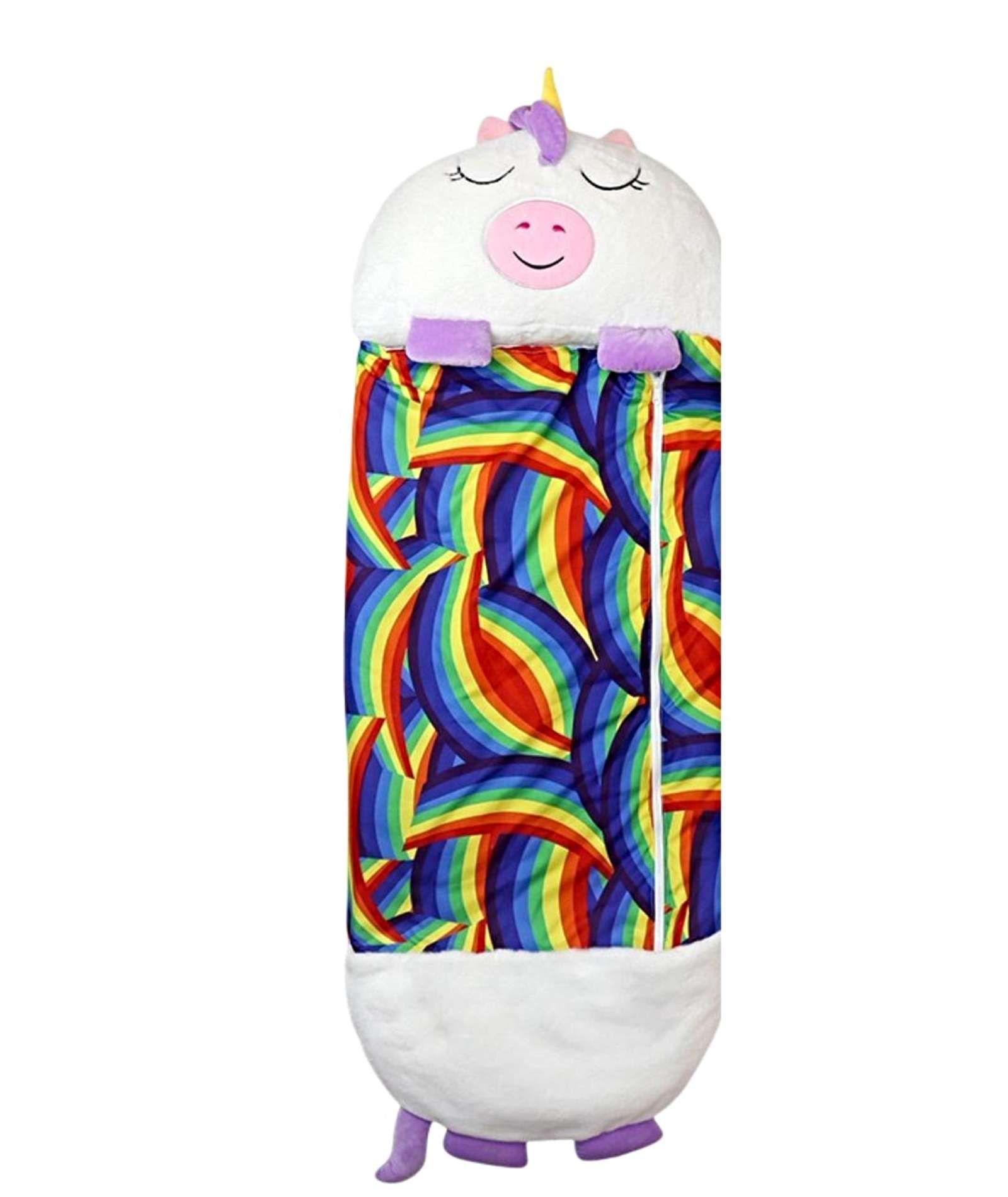 SACO PARA DORMIR PARA NIÑO O NIÑA UNICORNIO BLANCO-3