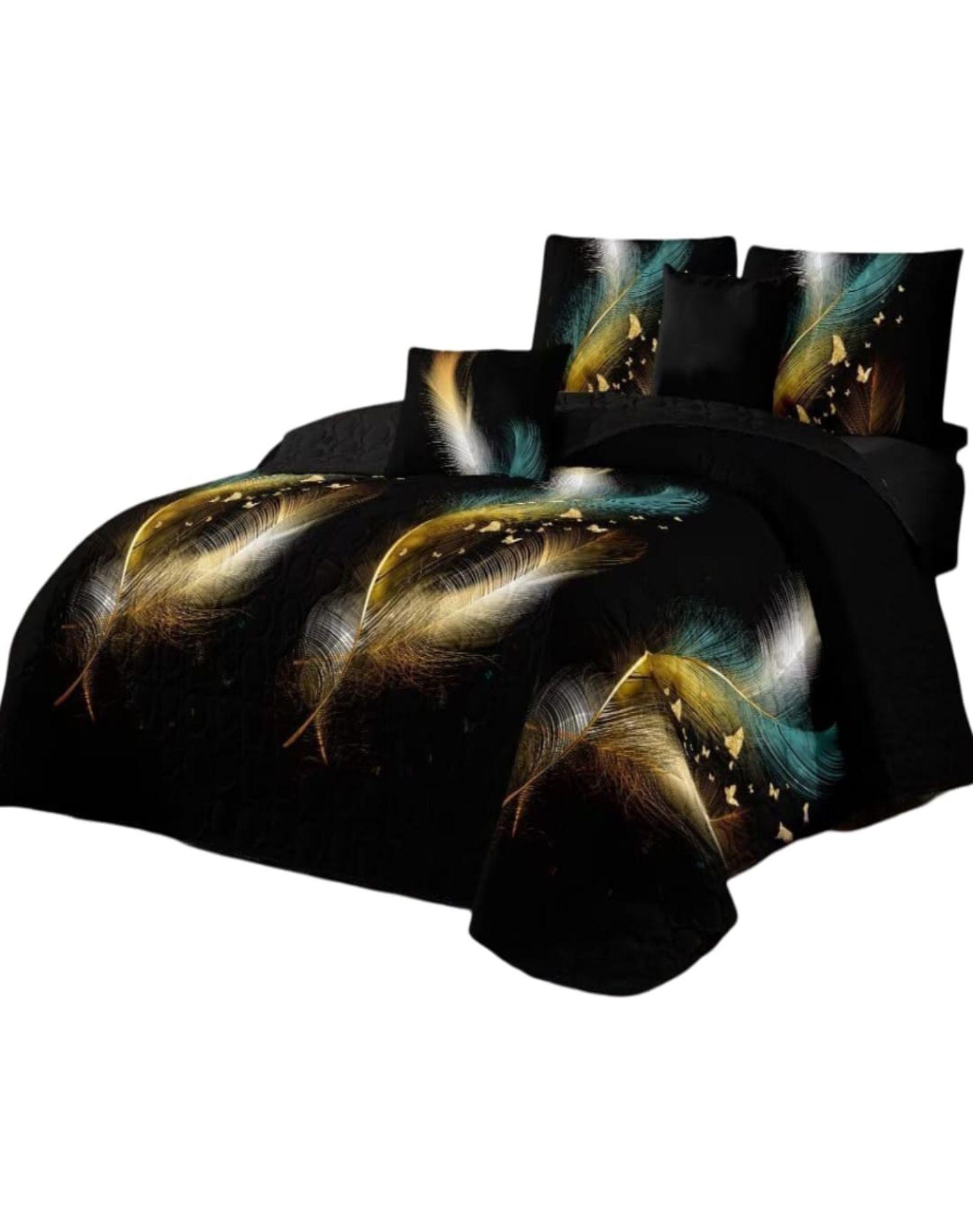 Cubrecama Quilt Verano King + 2 Fundas Almohada DA7-1