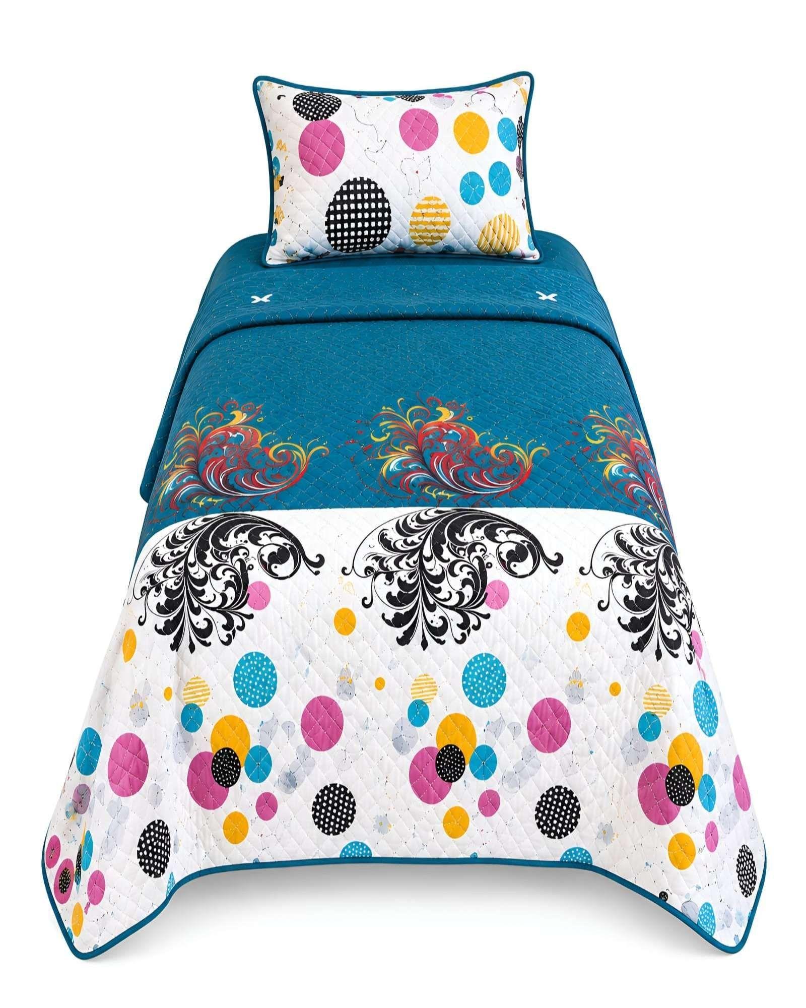 Quilt 1.5 Plazas 180x230 cm + Funda de Almohada-5