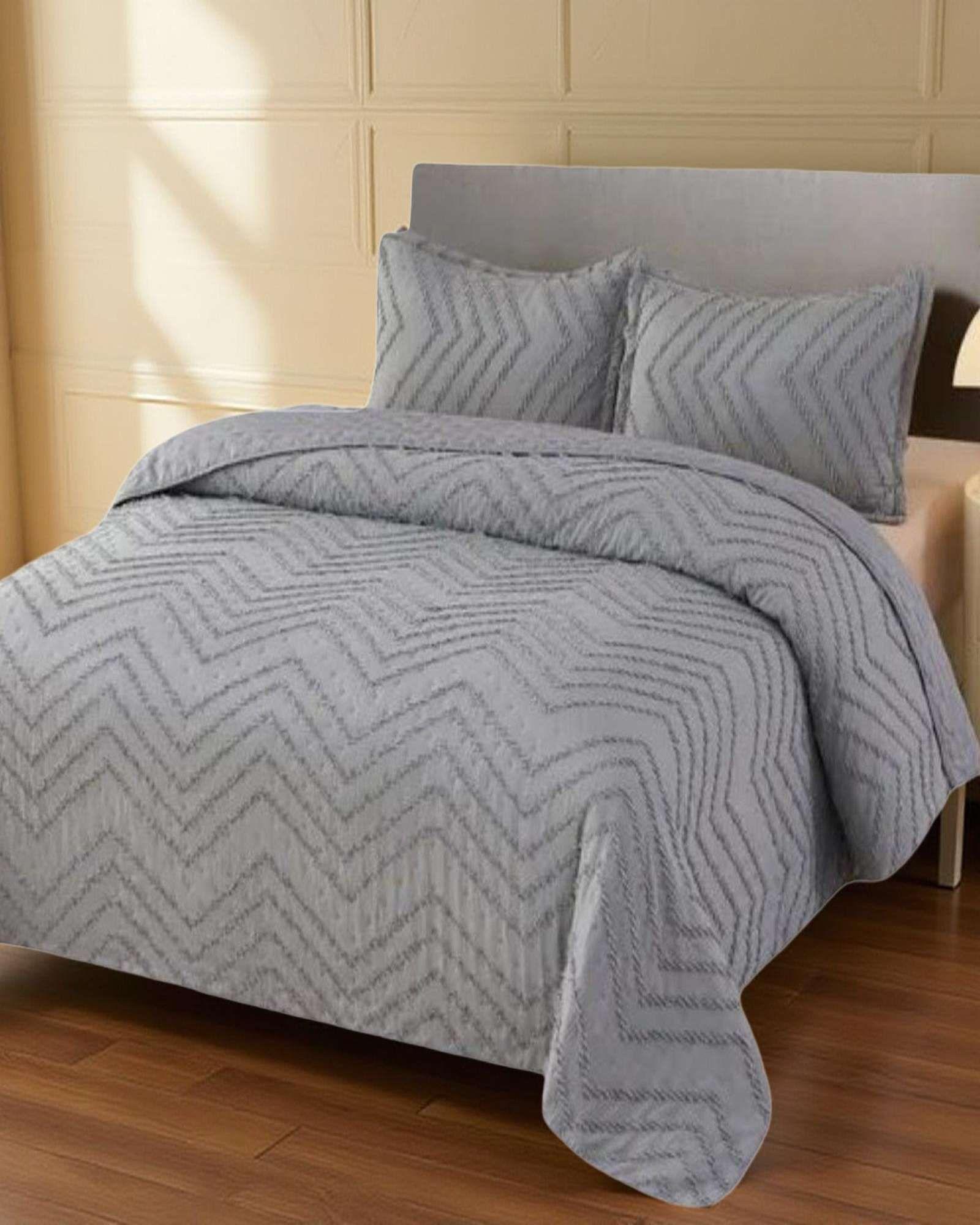 Cubrecama de verano Chevron king-super king-2