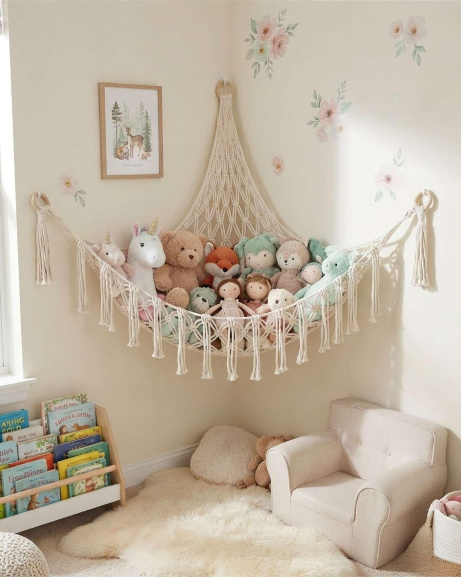 Organizador Colgante para Peluches y Juguetes-2
