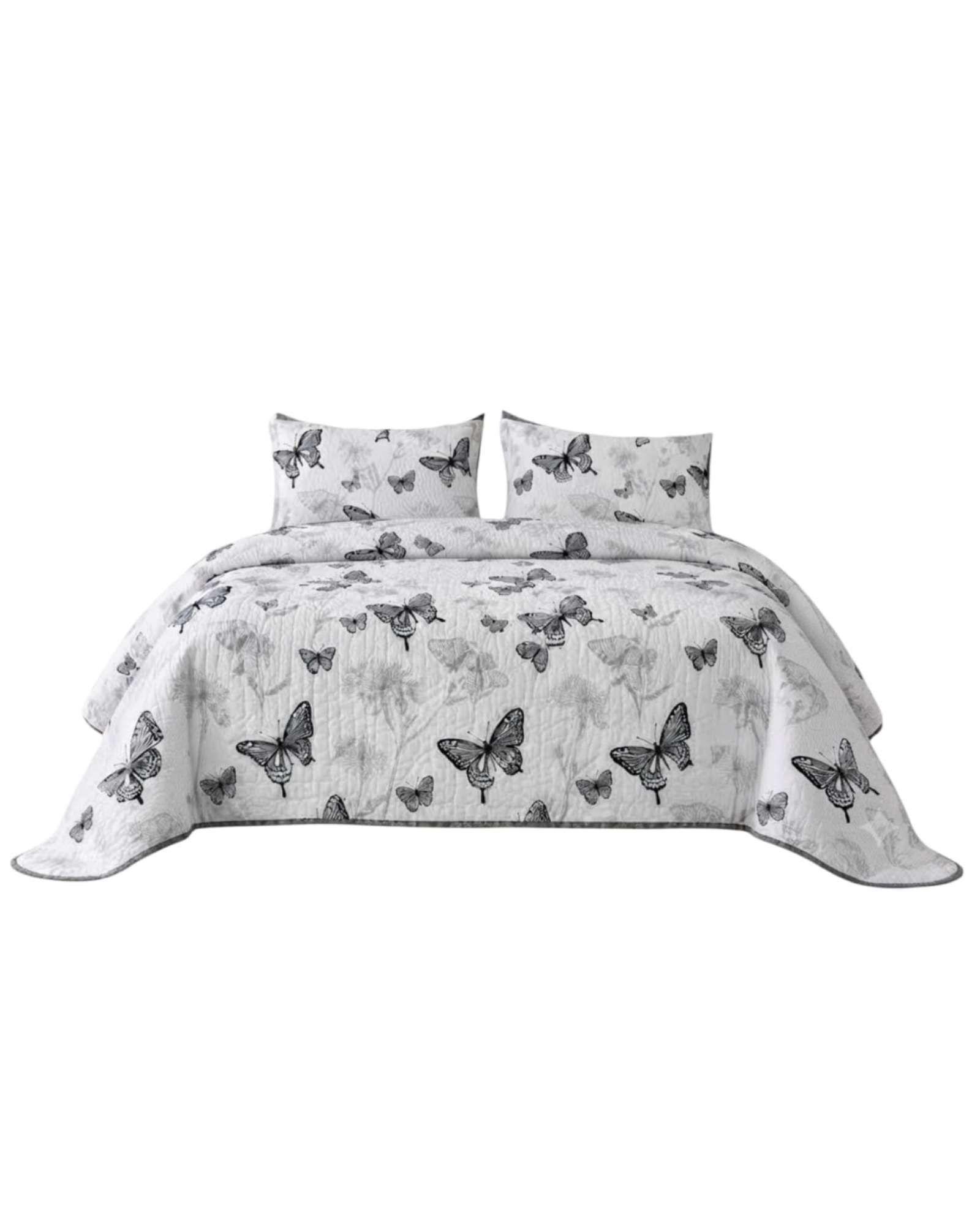 Cubrecamas King Para Verano Fresco Y Ligero Mas Almohadas m3-5