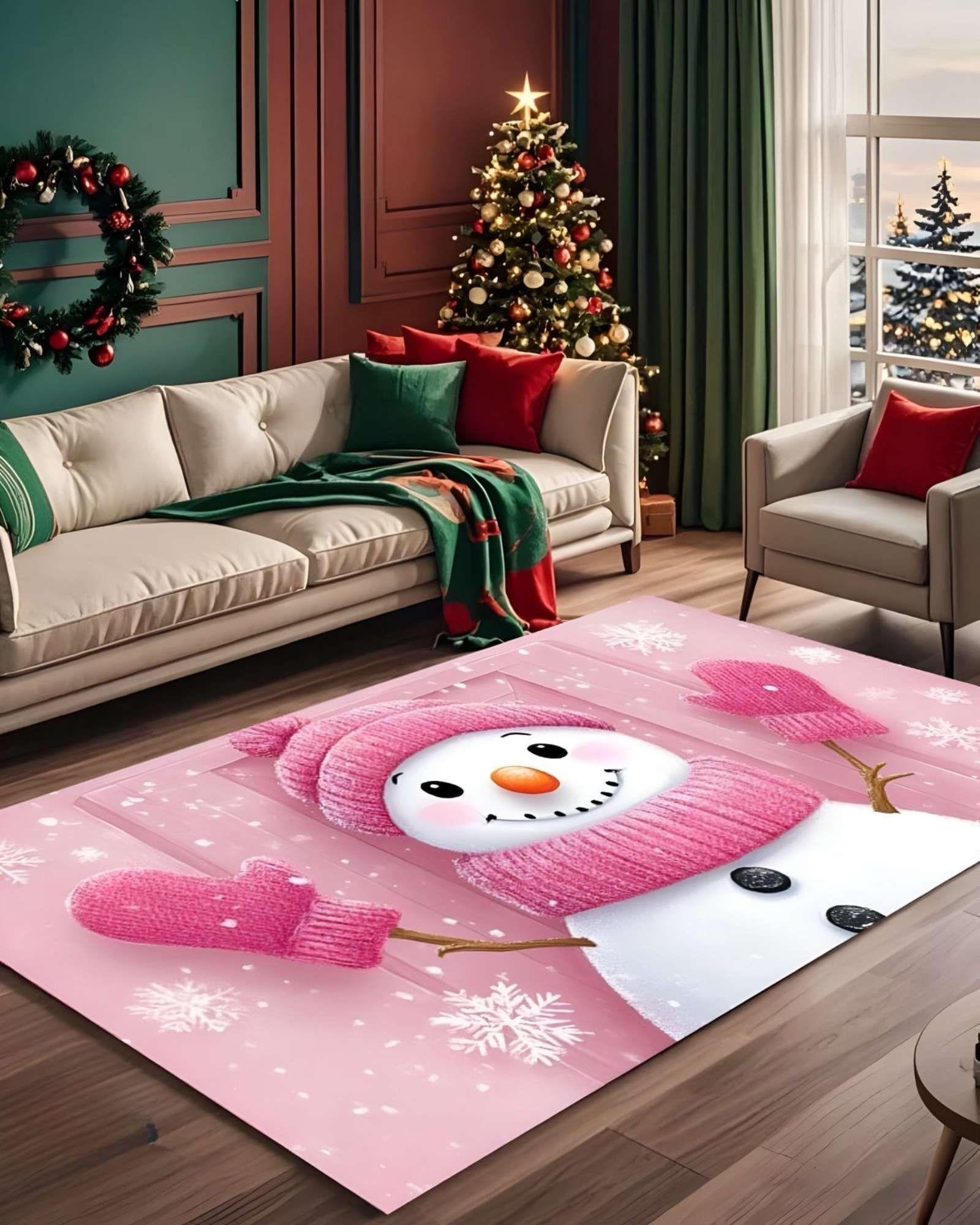 ALFOMBRA NAVIDAD PARA LIVING O COMEDOR 240cm 200cm A10-3