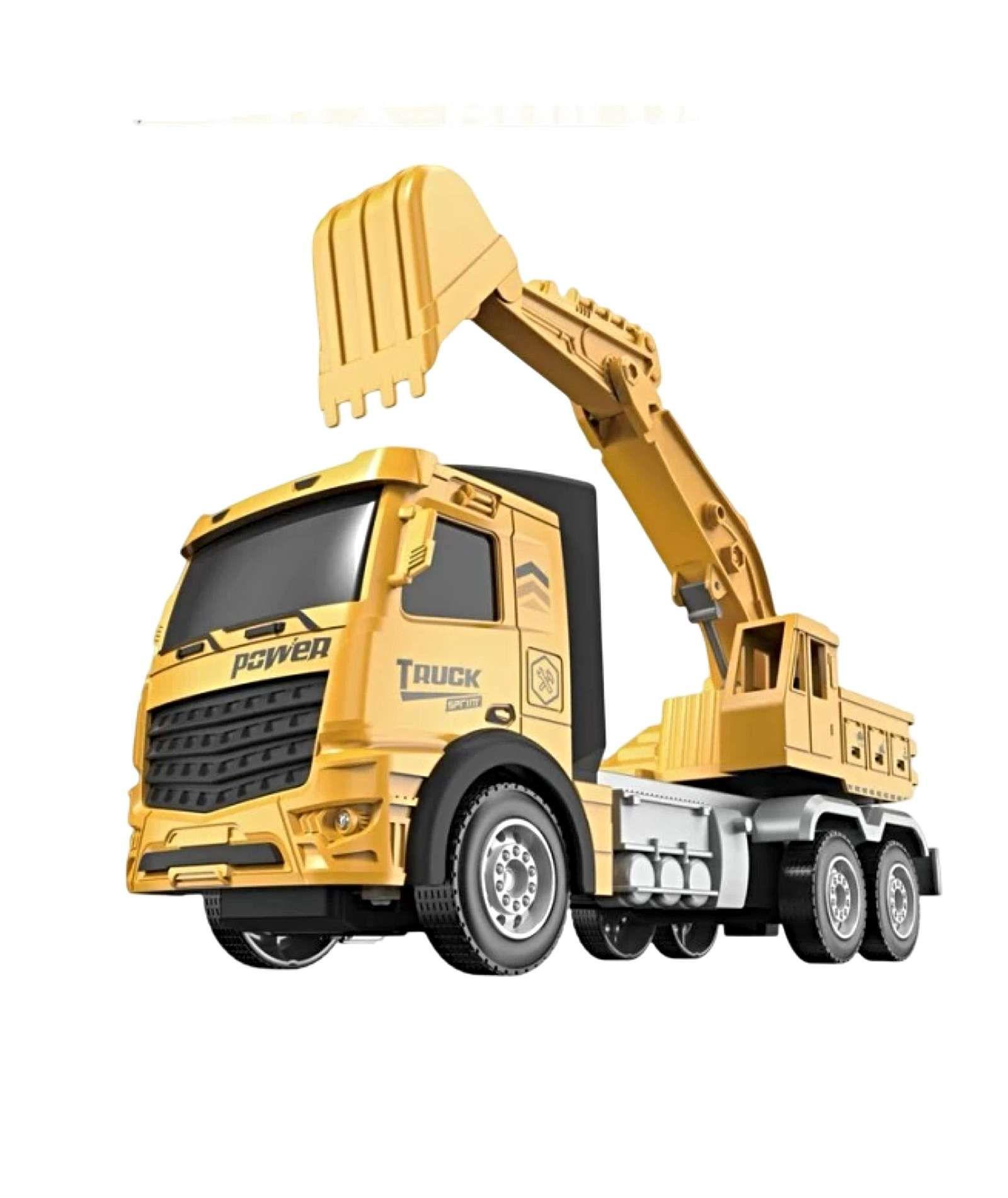 Excavadora recargable con control remoto-1