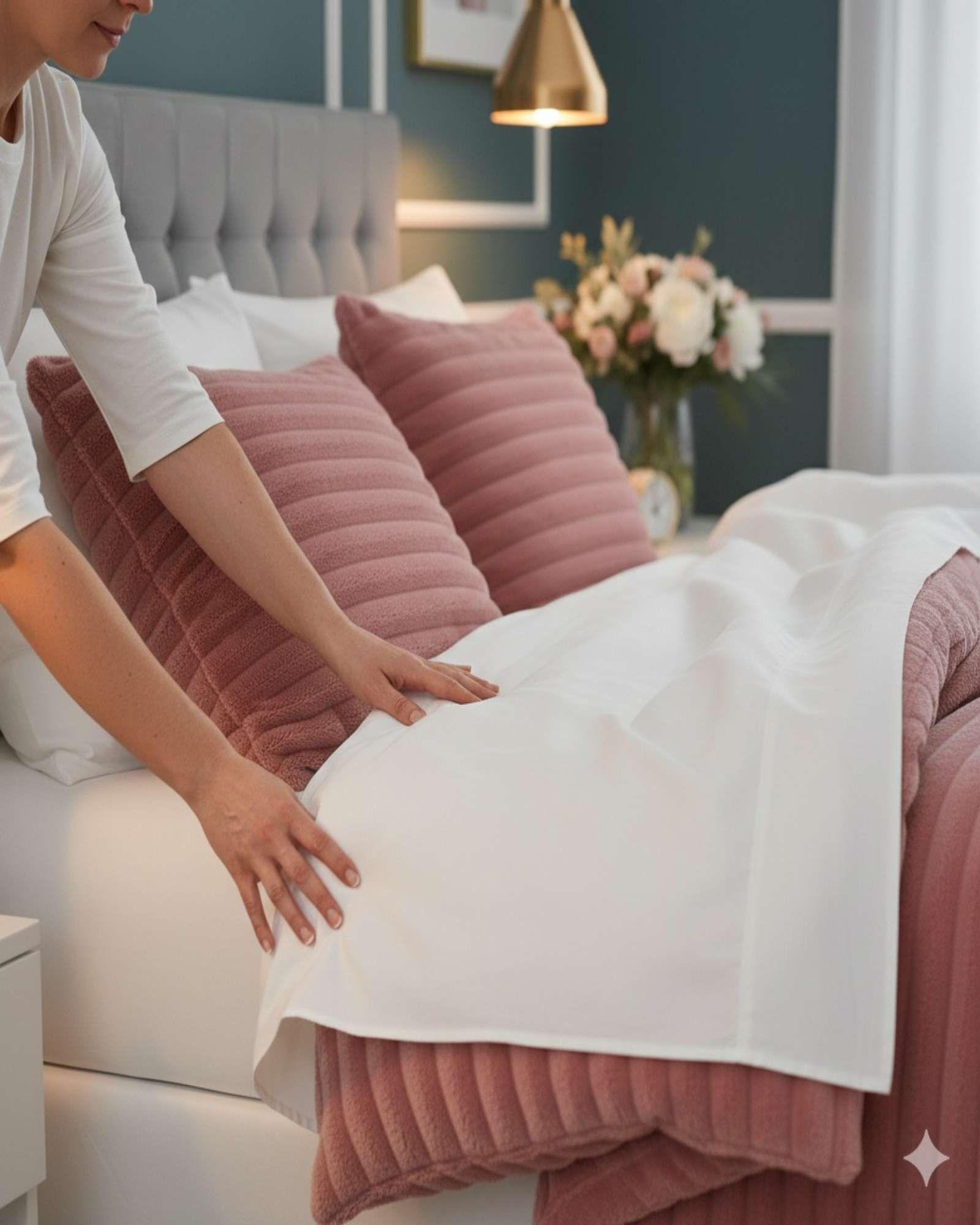 Cubrecama Premium Plush y Chiporro - Invierno 2 Plazas bronce-3