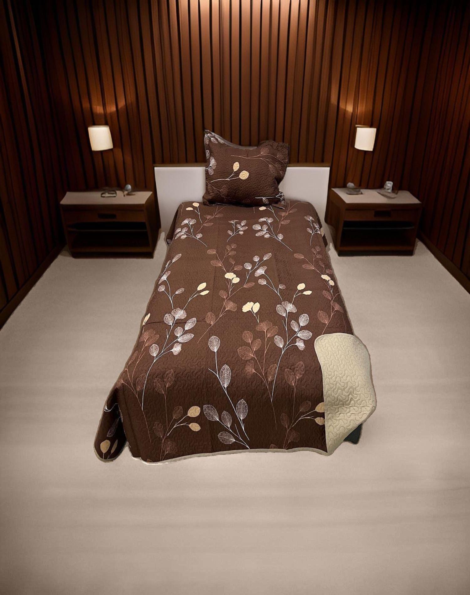 QUILT CUBRECAMA PRIMAVERA VERANO PLAZA Y MEDIA *002-2