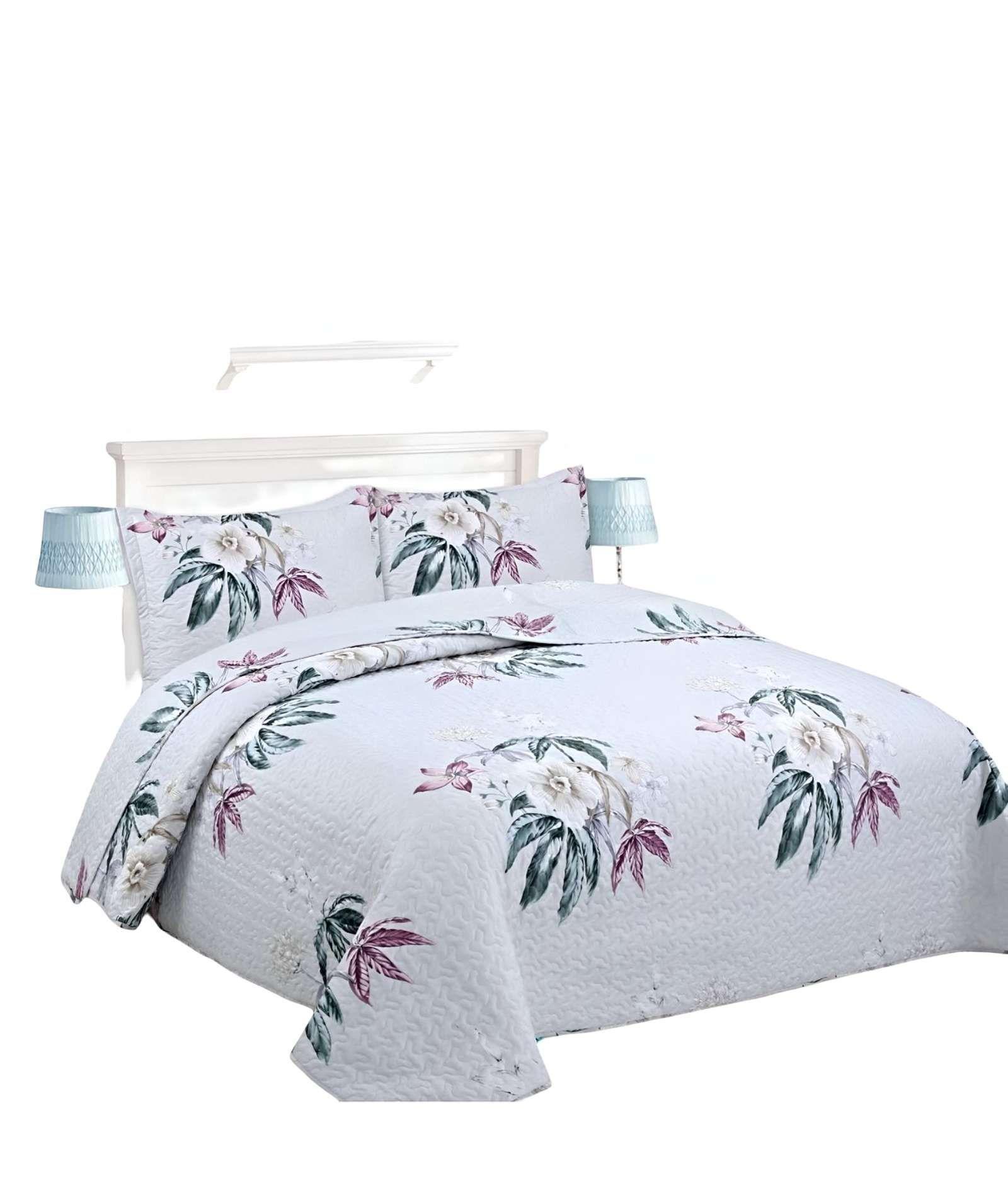 CUBRECAMA COLCHA QUILT VERANO KING-SUPER KING A23-0