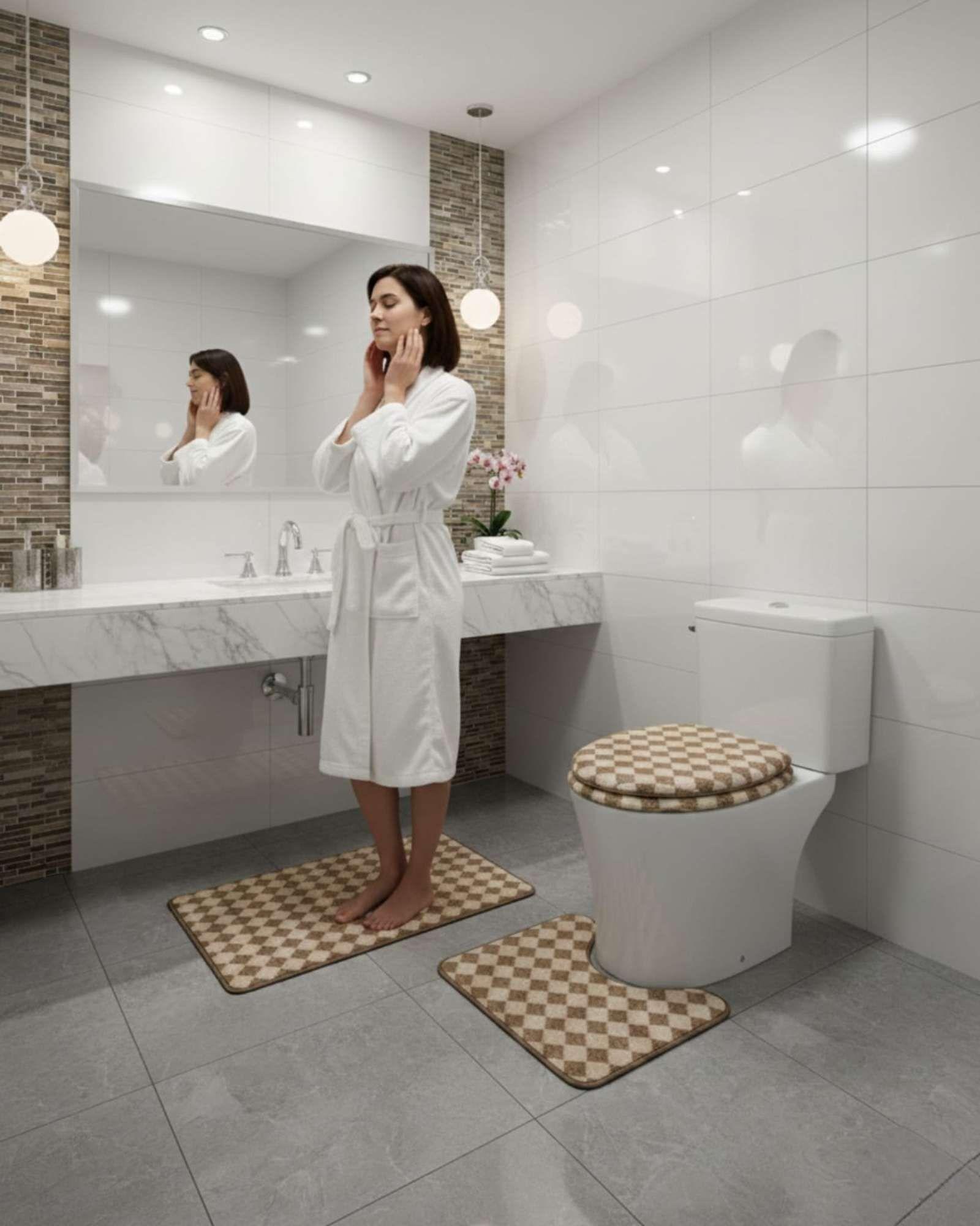 SET DE BAÑO 3 PIEZAS SUAVES Y ABSORBENTES m5-2