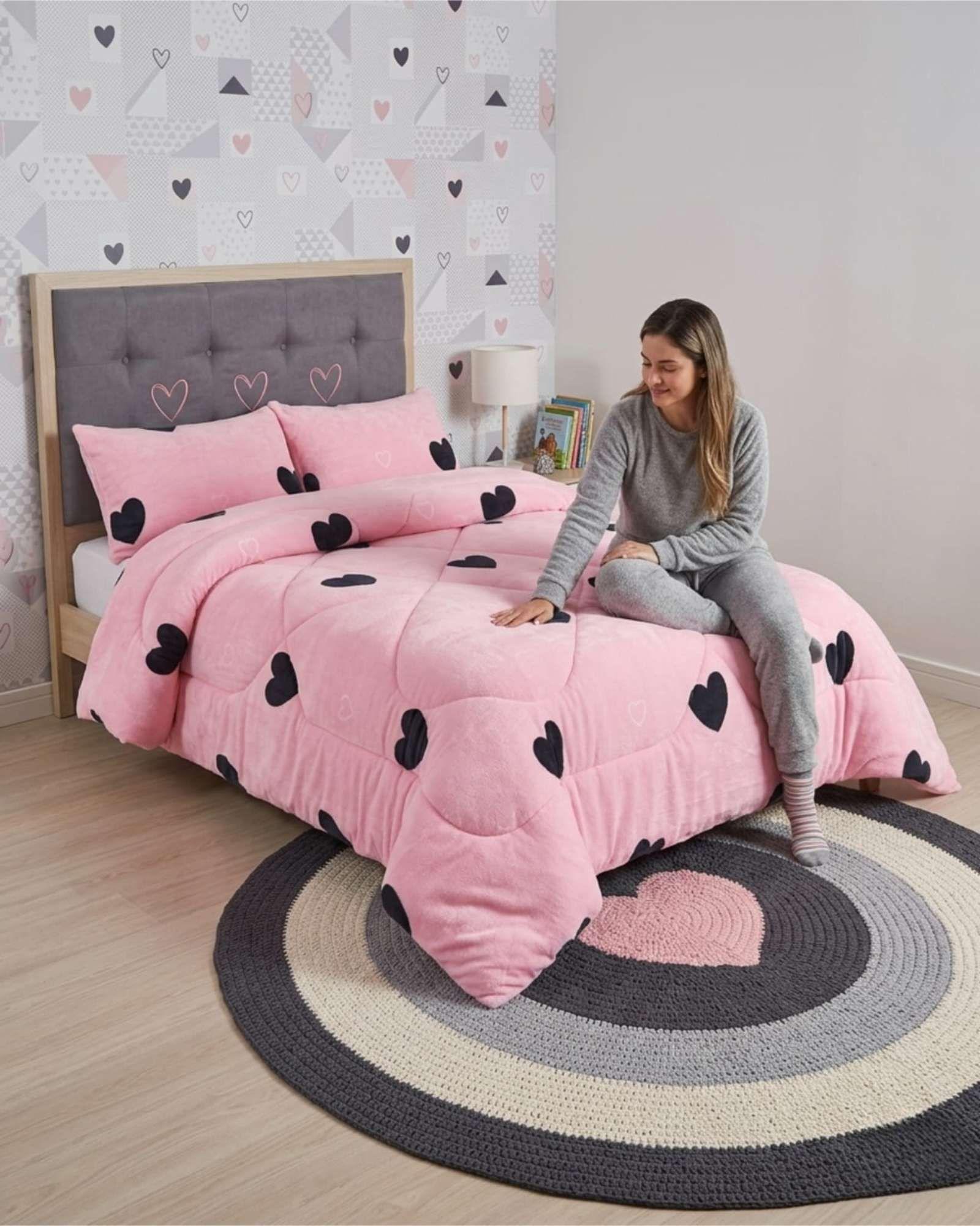 Cobertor de Invierno Plush Chiporro Ultra Suave Plaza y media m7-4