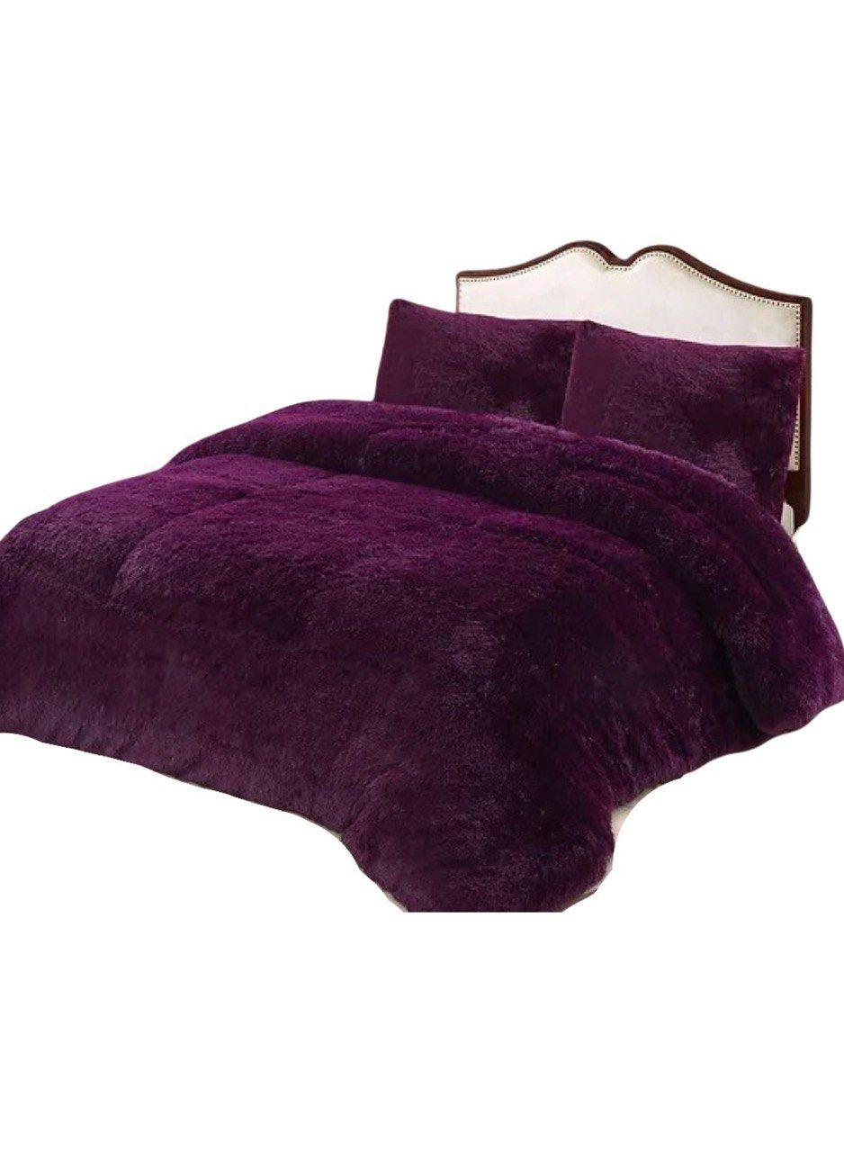 CUBRECAMA PELUDO DE INVIERNO KING - SUPER KING *7-1