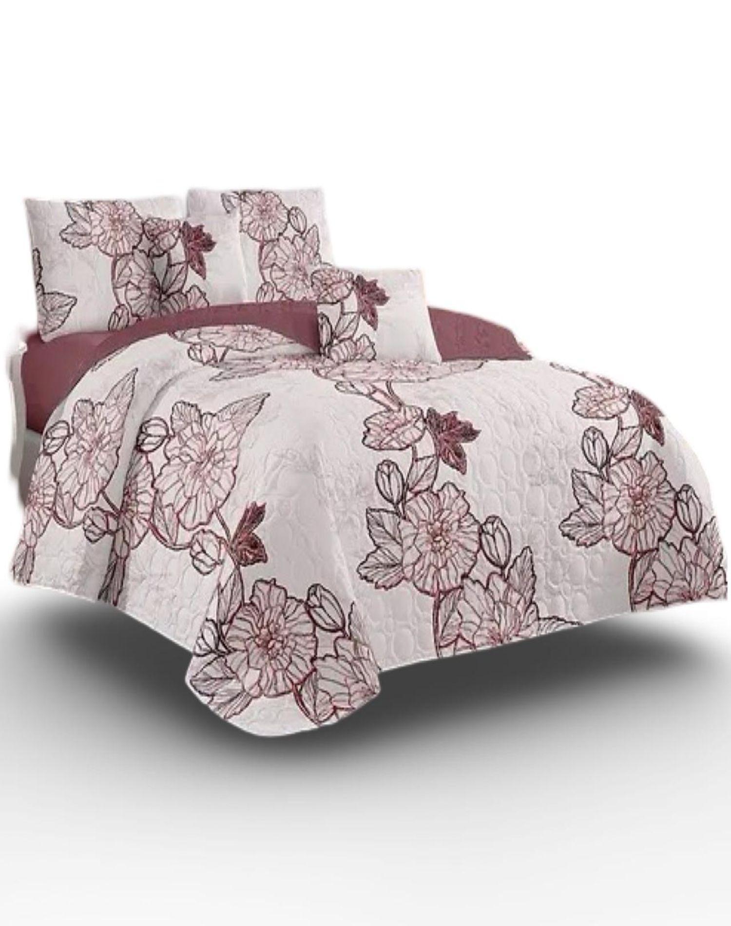 Cubrecama Quilt 2 Plazas - Diseños Primavera Verano E1-0