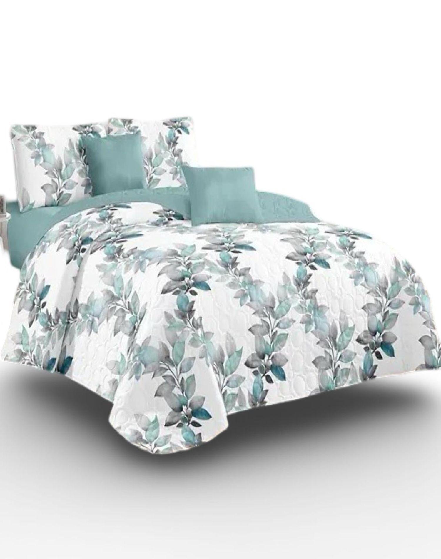 Cubrecama Quilt 2 Plazas - Diseños Primavera Verano E1-0