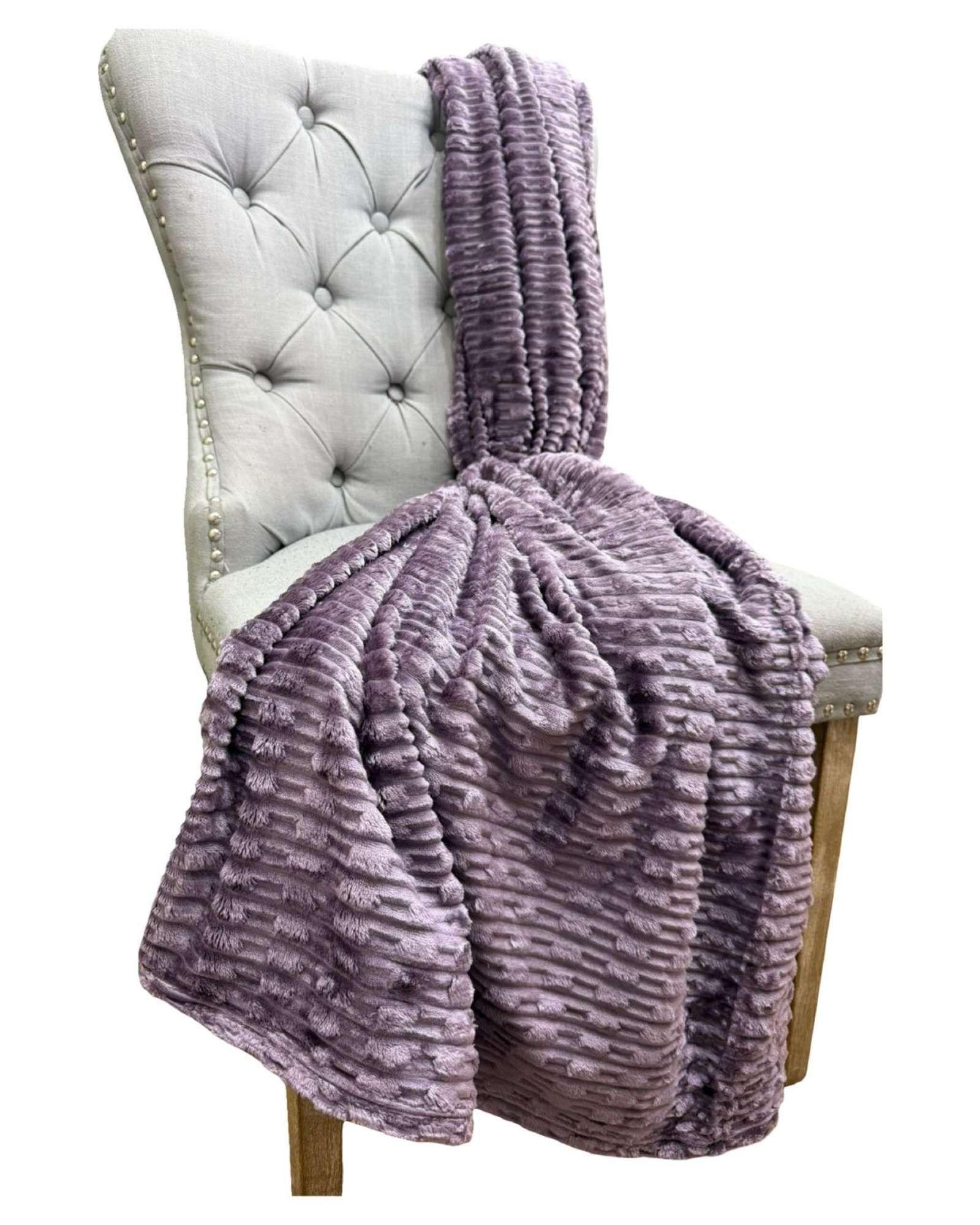 FRAZADAS MANTA PLUSH 2 PLAZA 200 X 230 MORADO-0
