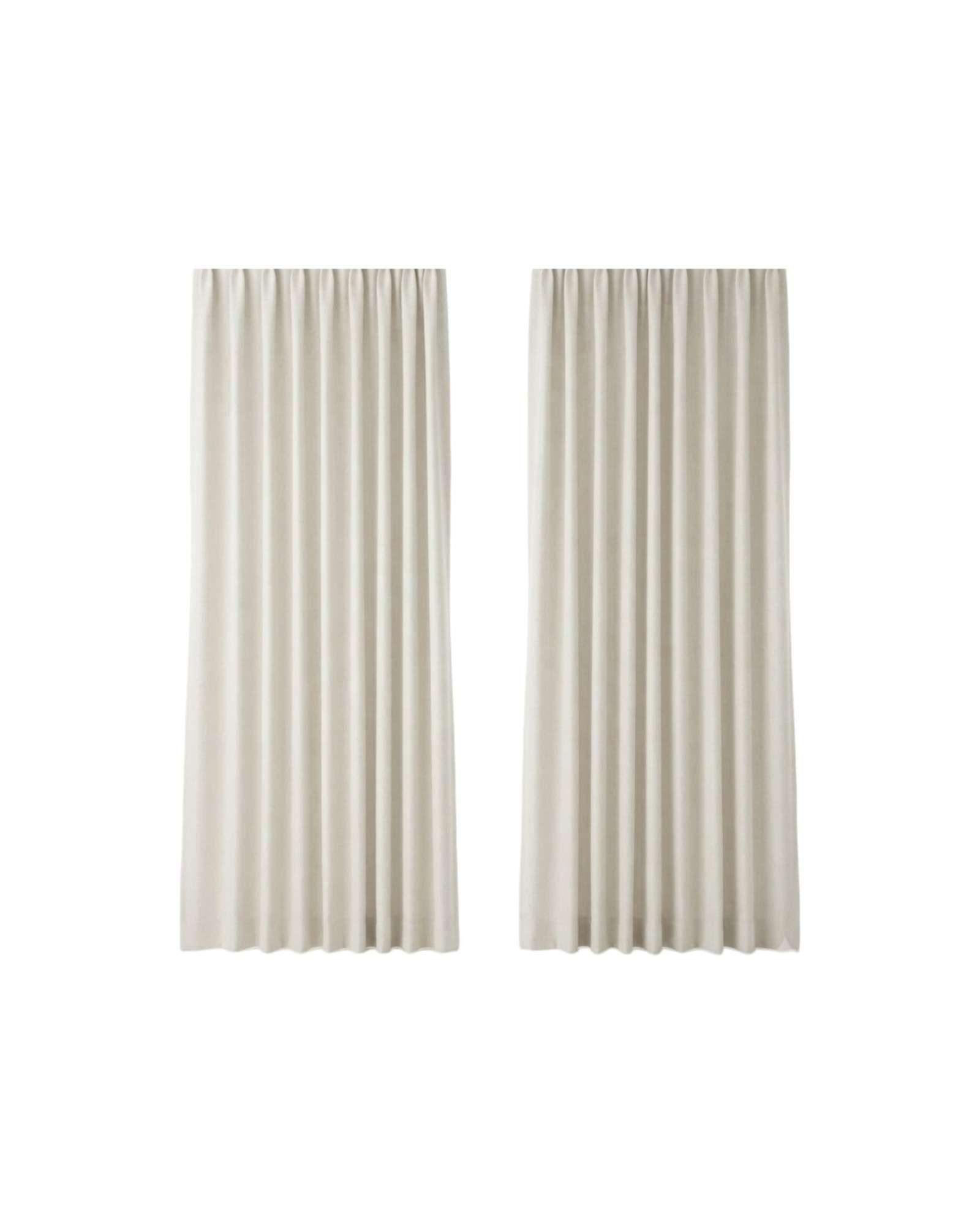 Juego De Cortinas Blackout 140x240cm De Elegancia Premium m3-4