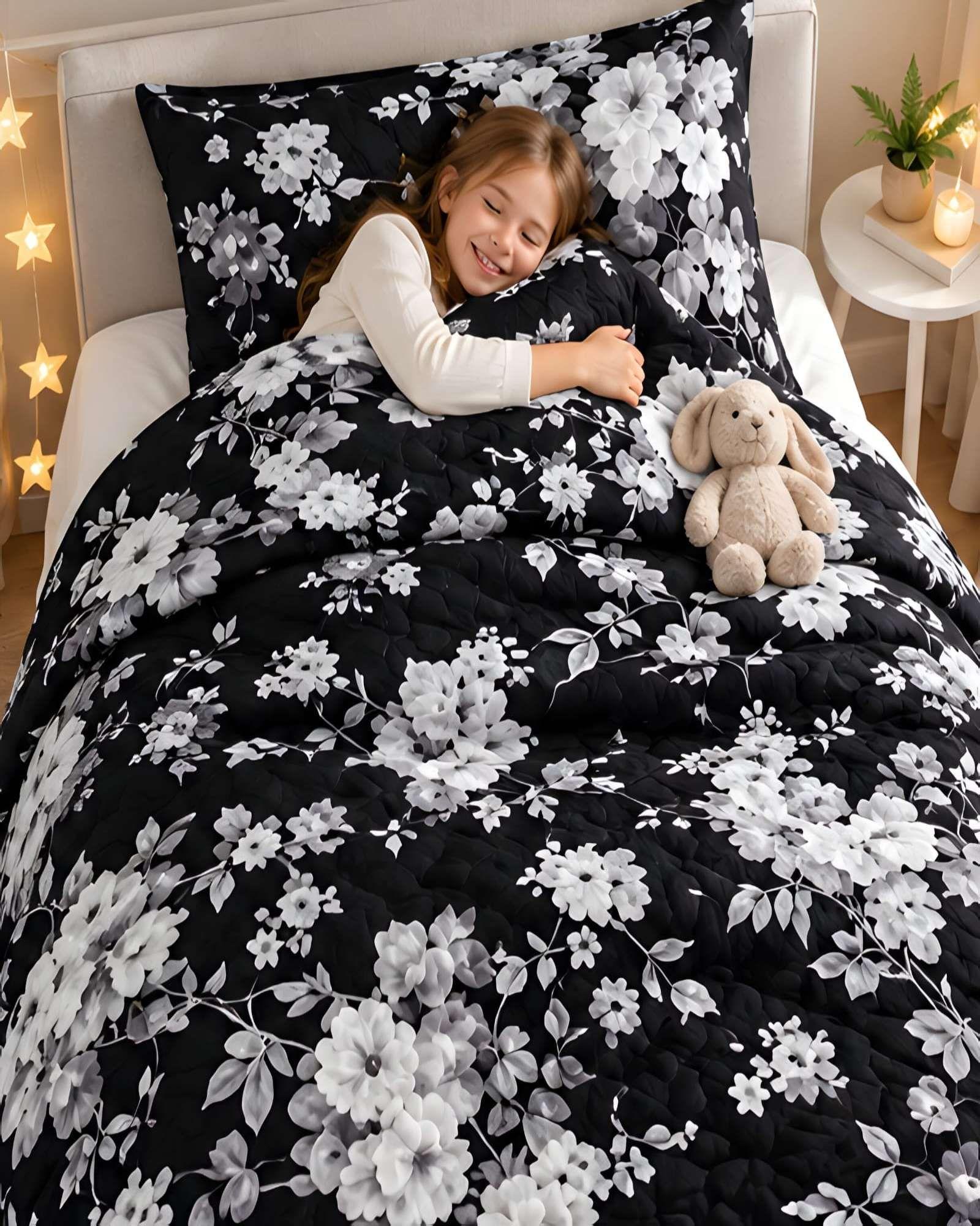 Cubrecamas Quilt De Verano Plaza Y Media Mas Funda De Almohada m8-2