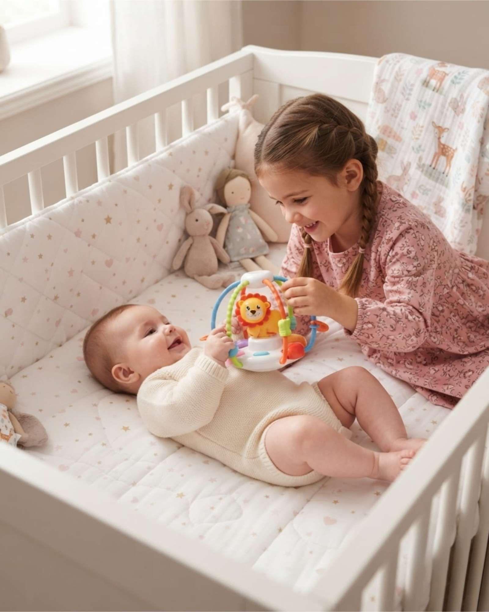 Juguete Para Bebe León Giratorio Aprendizaje Temprano-3