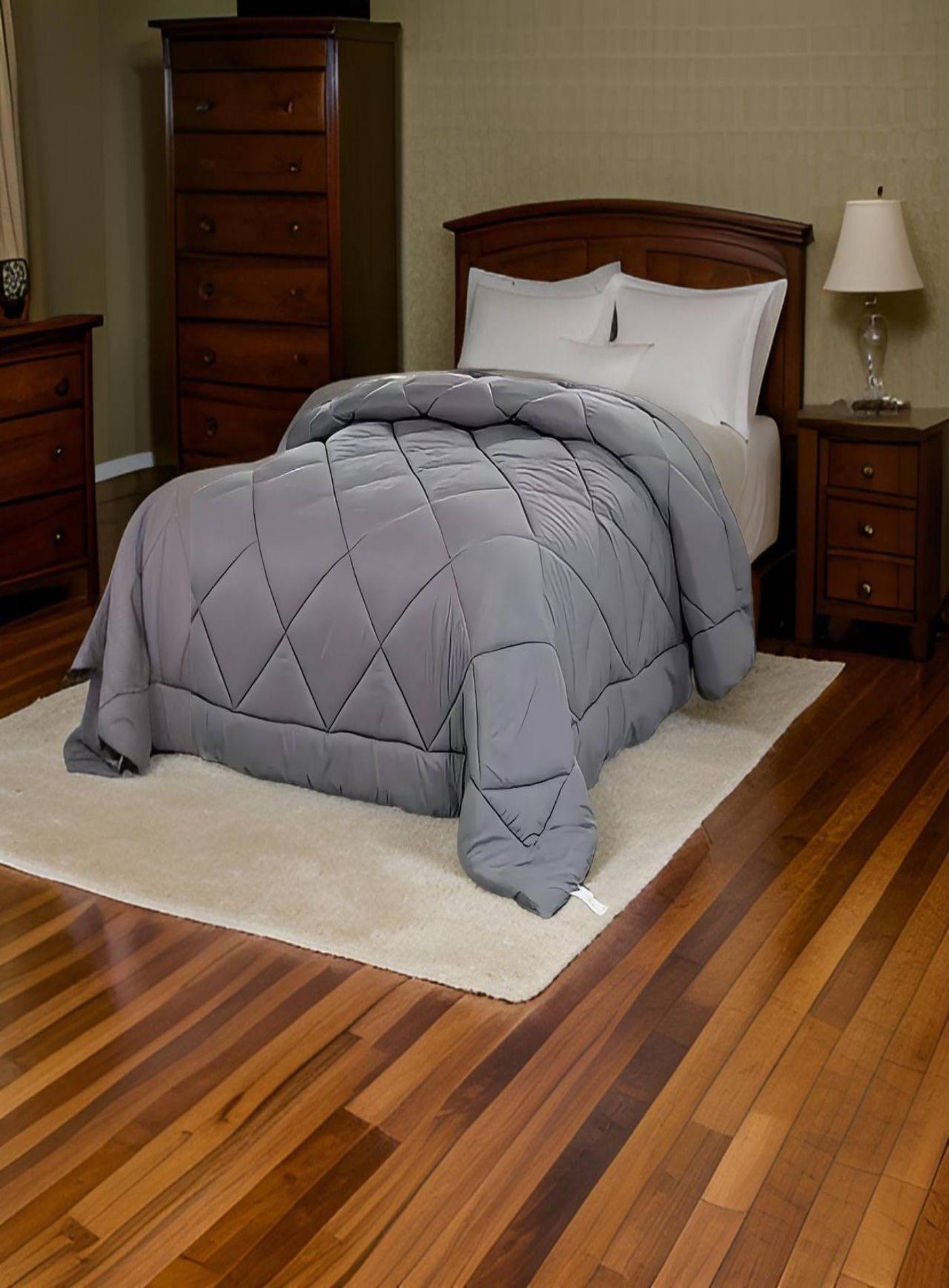 EDREDÓN NÓRDICO DE SEDA 2 PLAZA GRIS-2