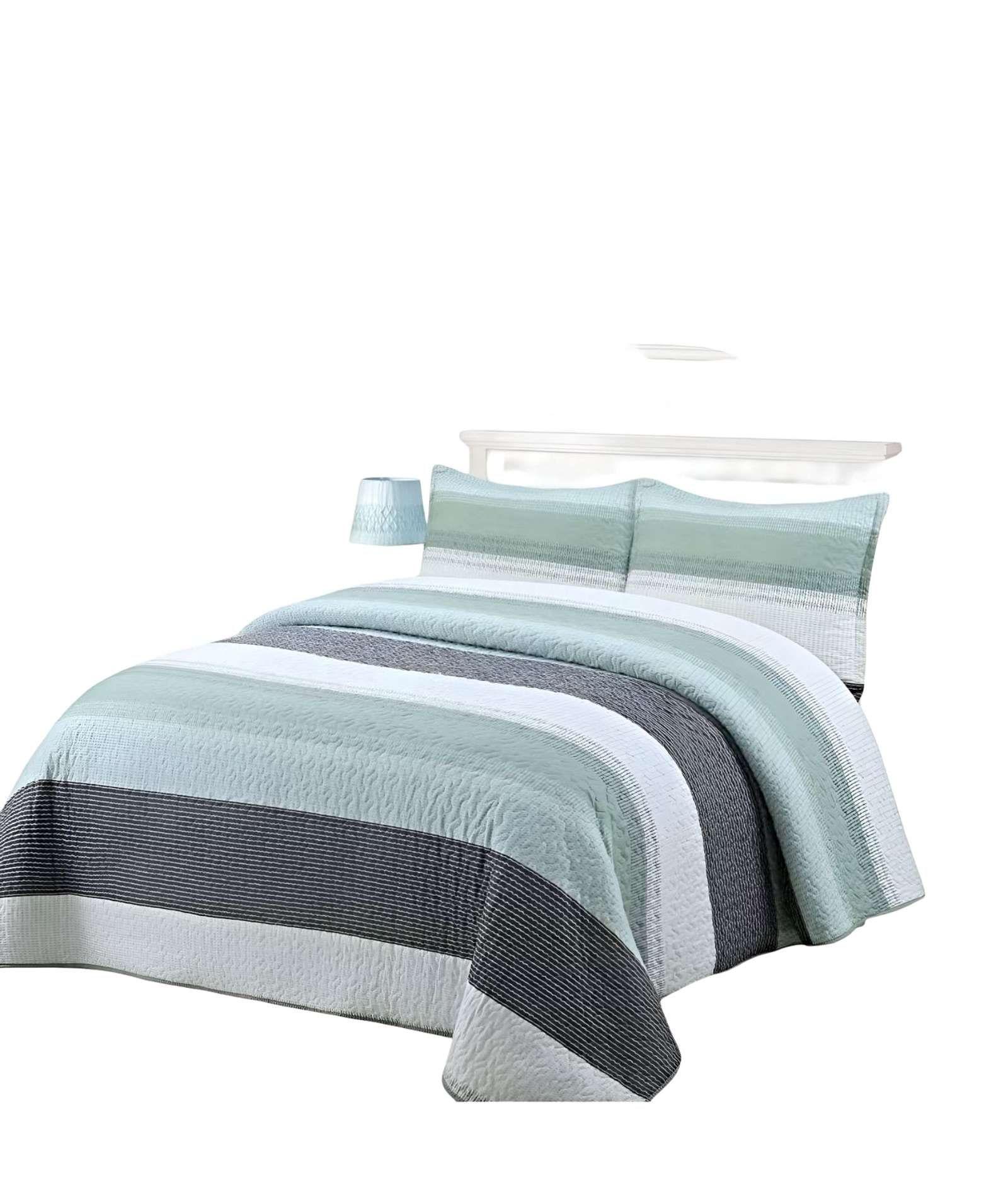 CUBRECAMA COLCHA QUILT DE VERANO PLAZA Y MEDIA A29-0