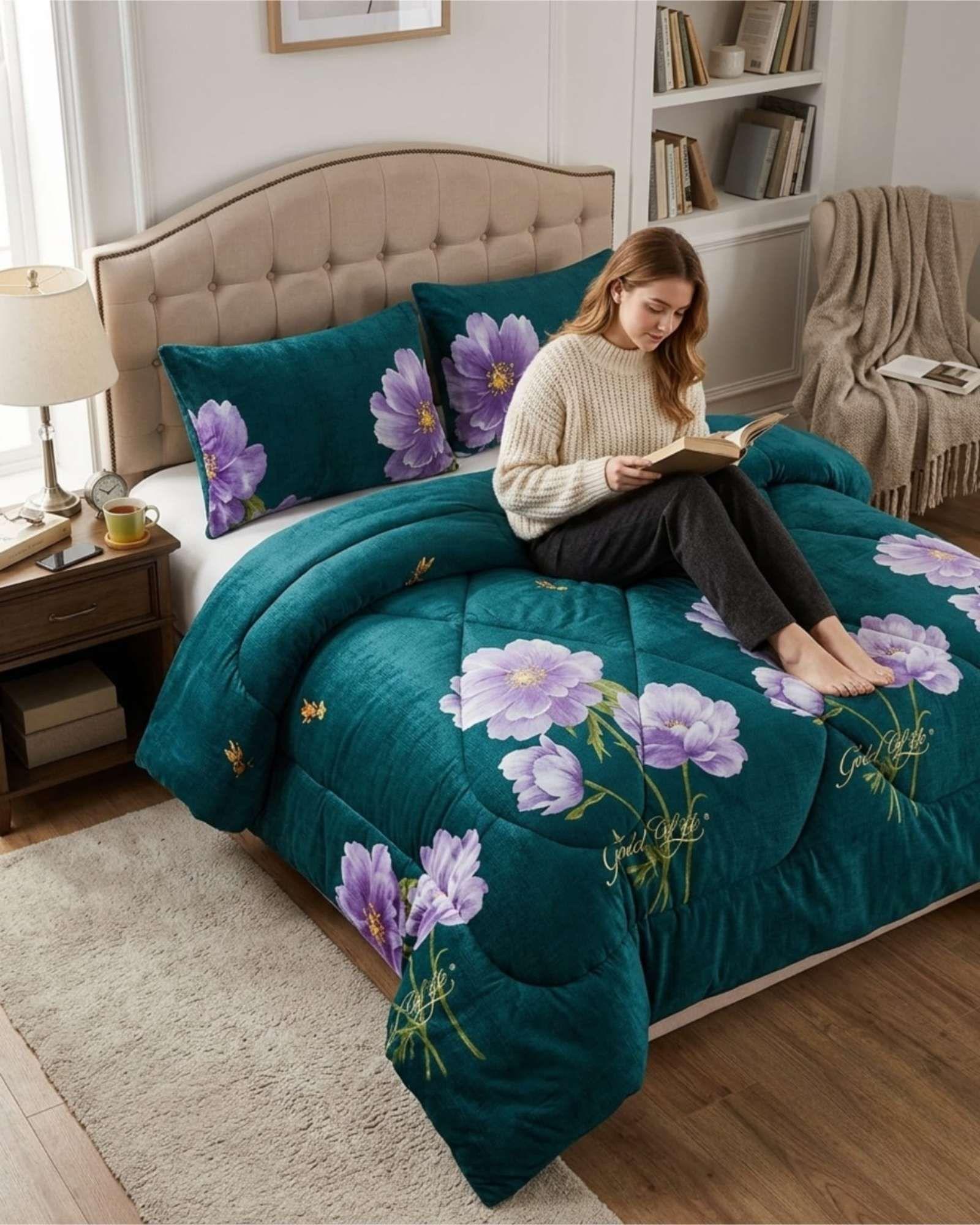 Cobertor de Invierno Plush Chiporro Ultra Suave Plaza y media m12-2