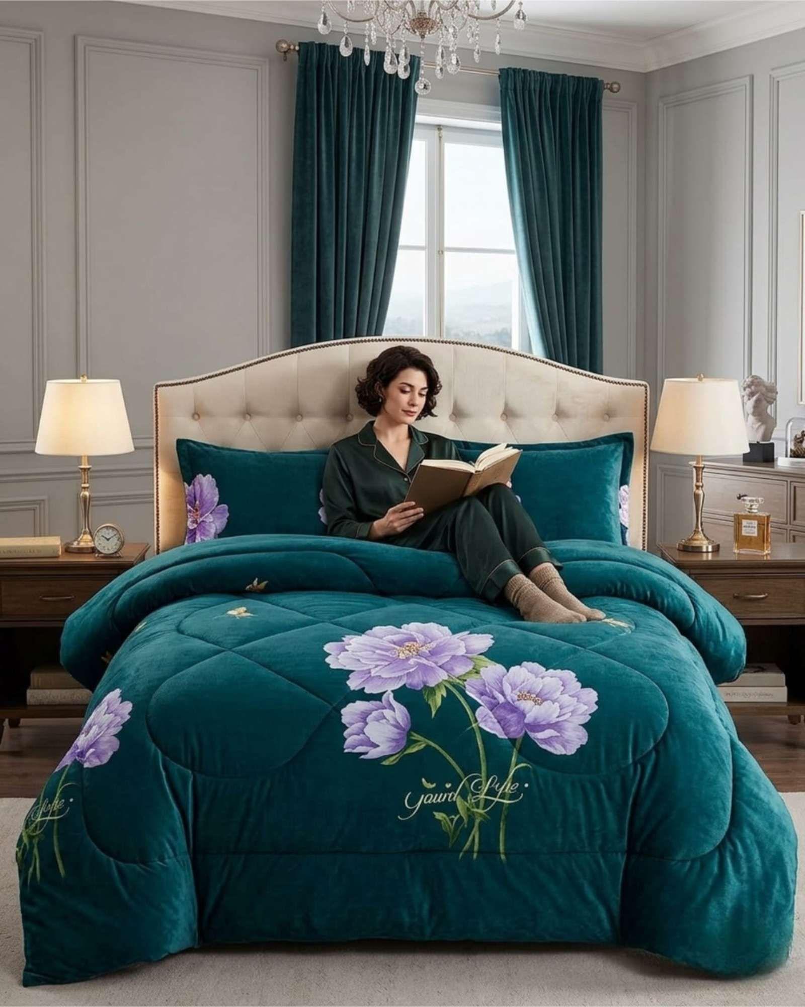 Cobertor de Invierno Plush Chiporro Ultra Suave Plaza y media m12-3