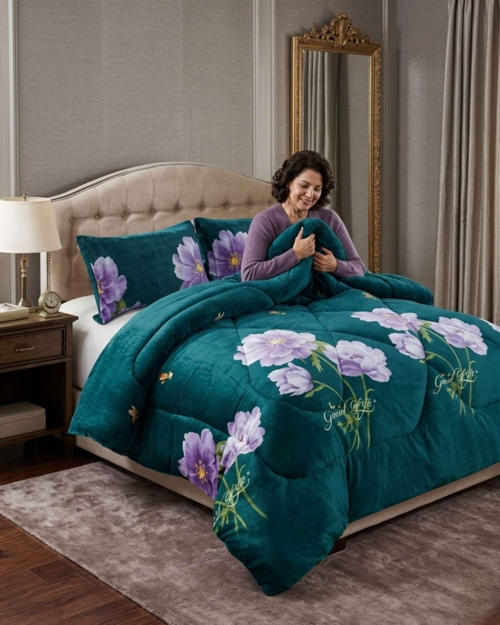 Cobertor de Invierno Plush Chiporro Ultra Suave Plaza y media m12-4