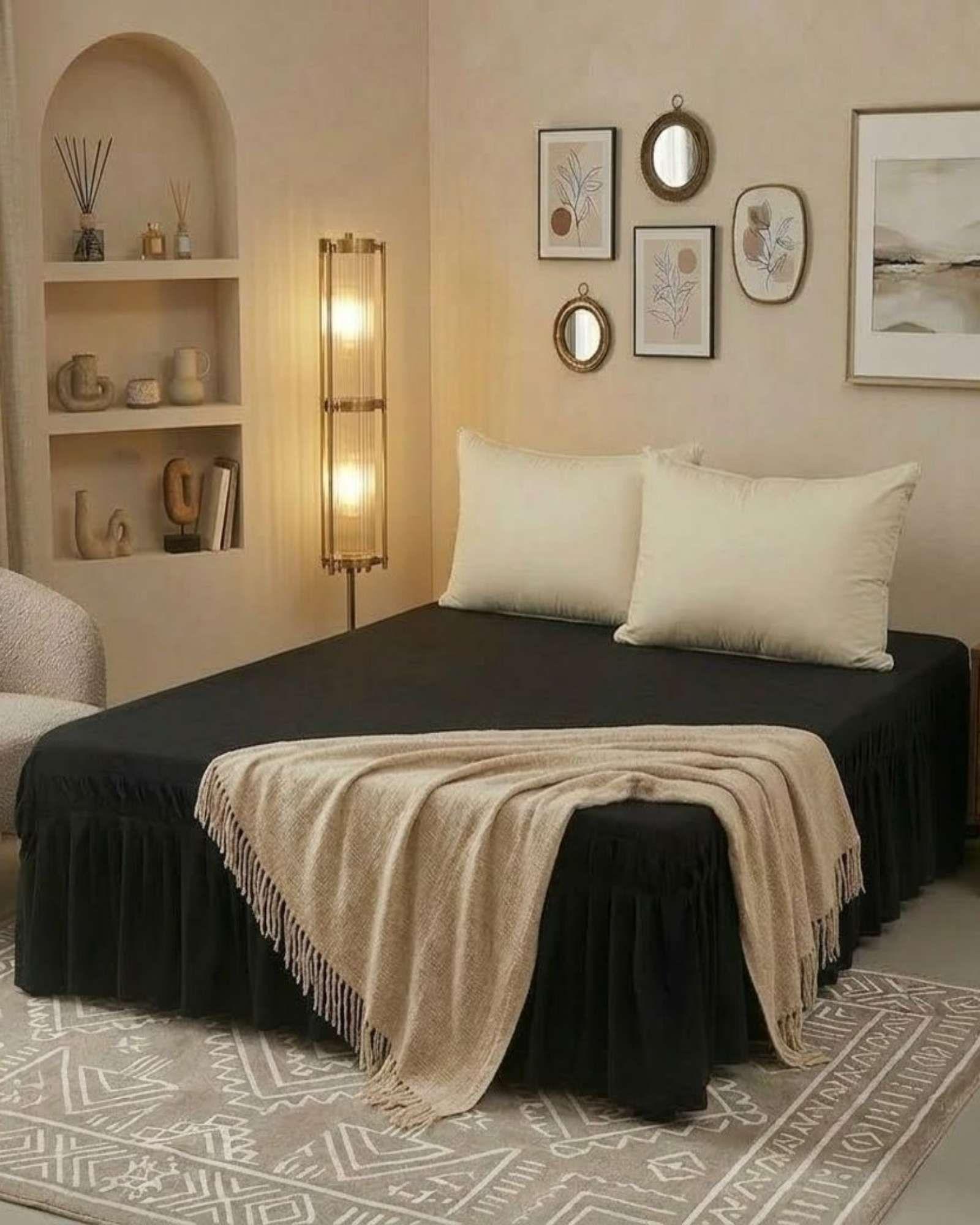 Faldon de Cama Elasticado Premium King m3-2