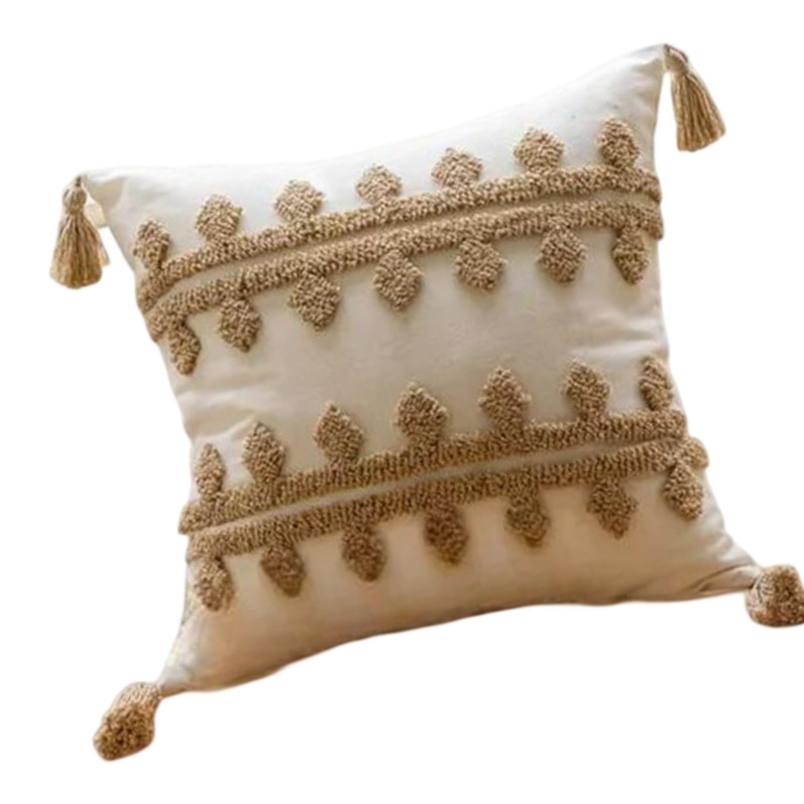 SET 4 FUNDA PARA COJIN MODELO BOHO 45X45 L1-2