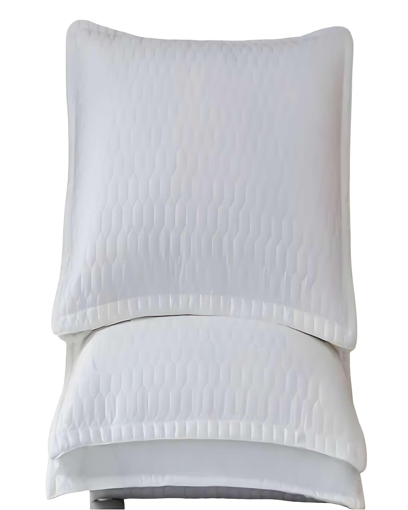 PACK DE 2 ALMOHADAS BLANCO PREMIUN  DOBLE PILLOW 50X70-0