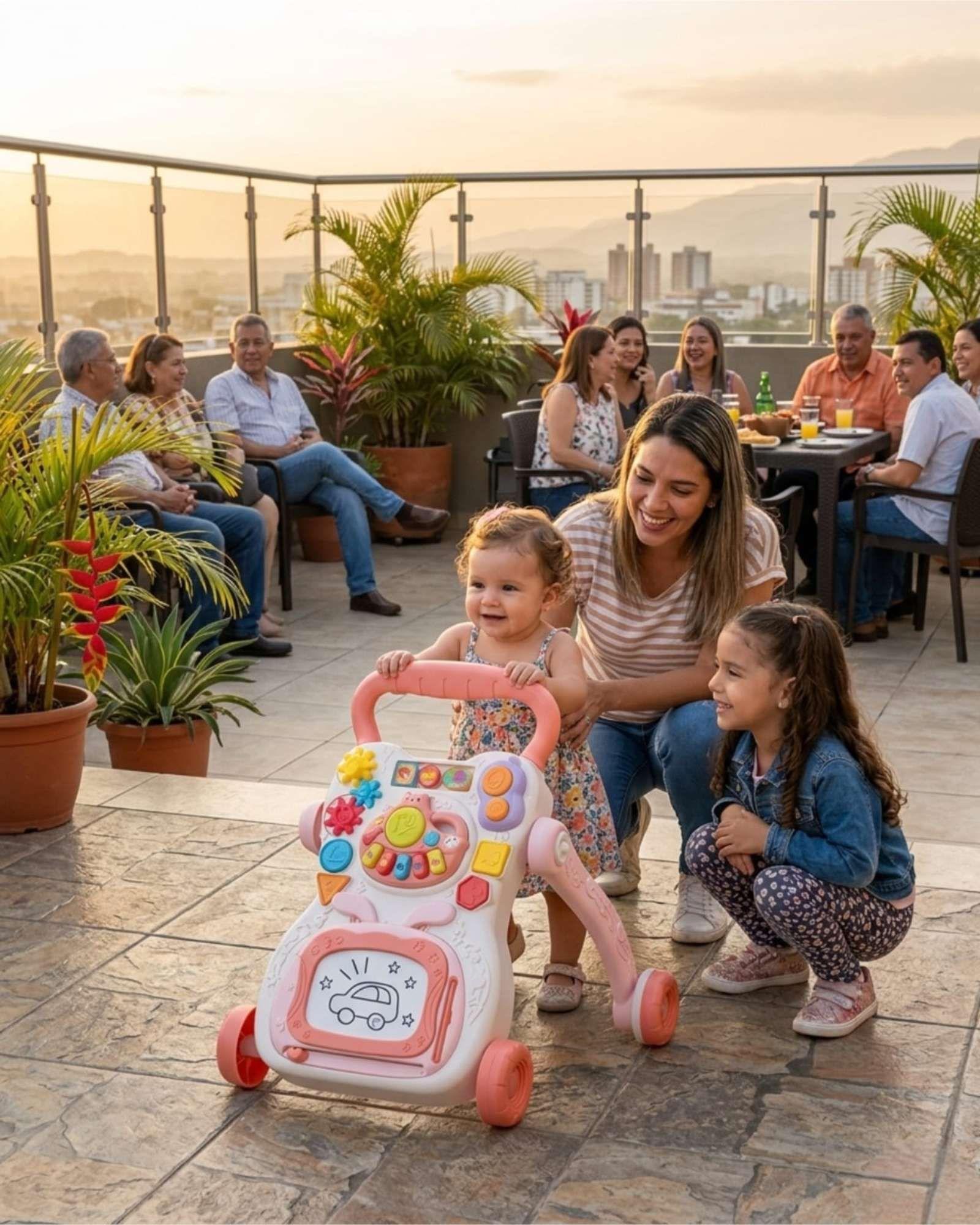 Andador Musical para Bebé - Centro de Actividades Didáctico 01-3