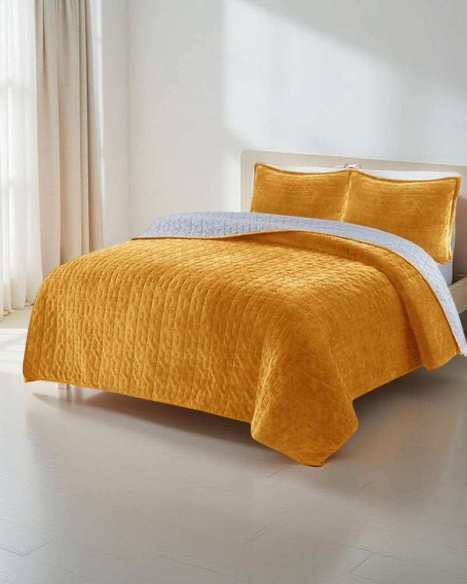 COBERTOR QUILT PLUSH DELGADO 2PLAZAS 230X250CM GS05-2