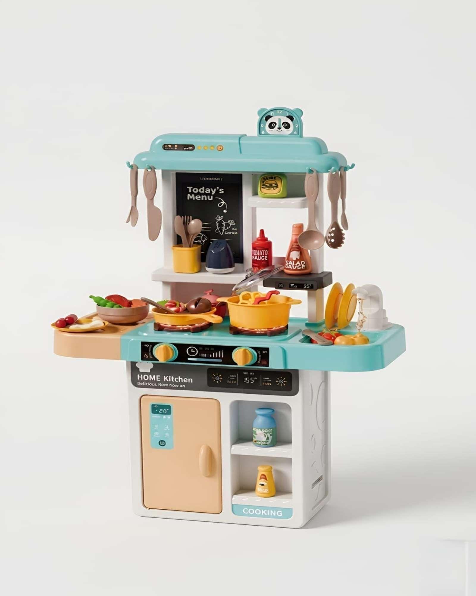 Cocina de Juguete Infantil 43 Piezas con Luz y Sonido 68 cm 01-4