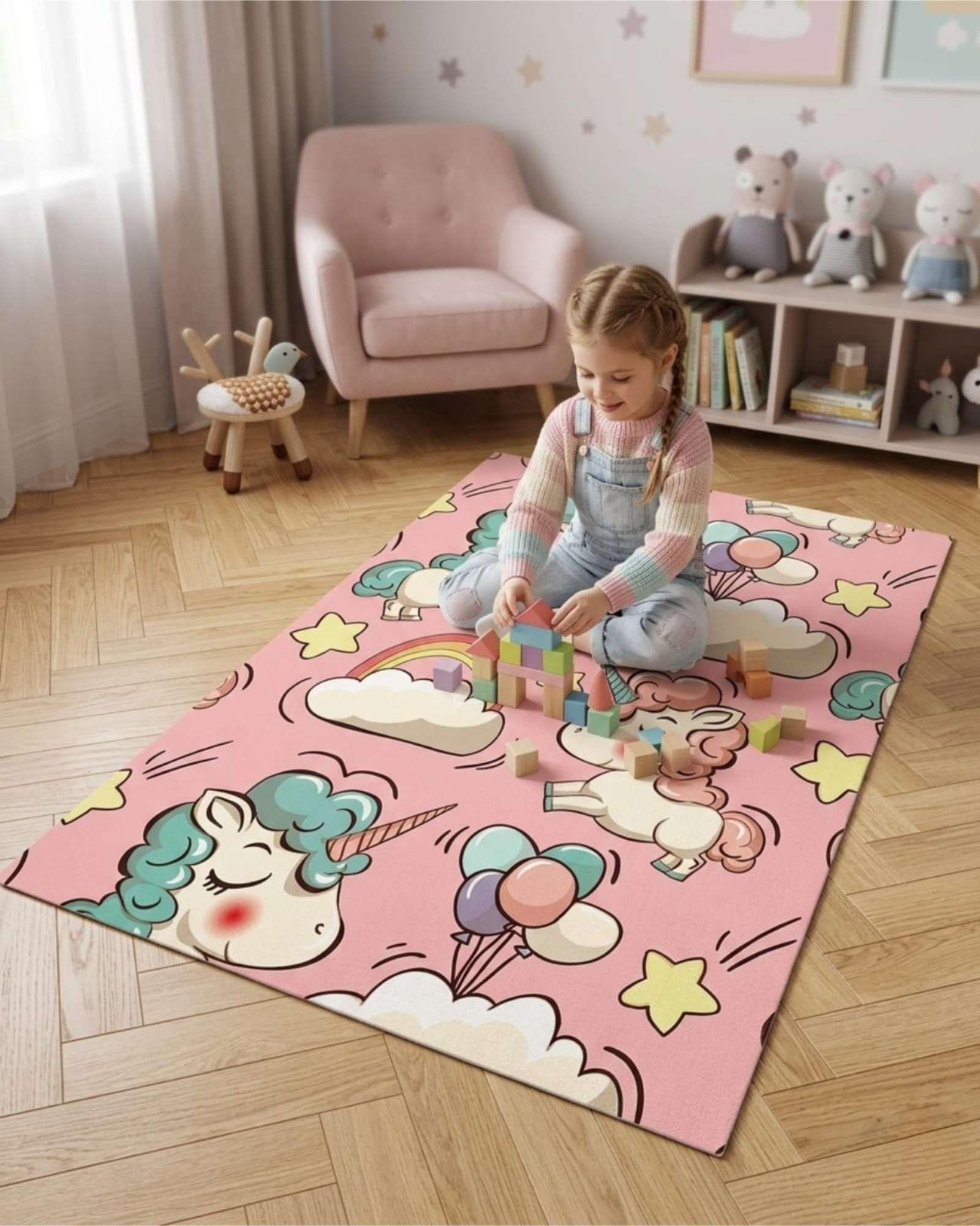 Alfombra de Juegos Infantil Practica de 120x180cm m3-4