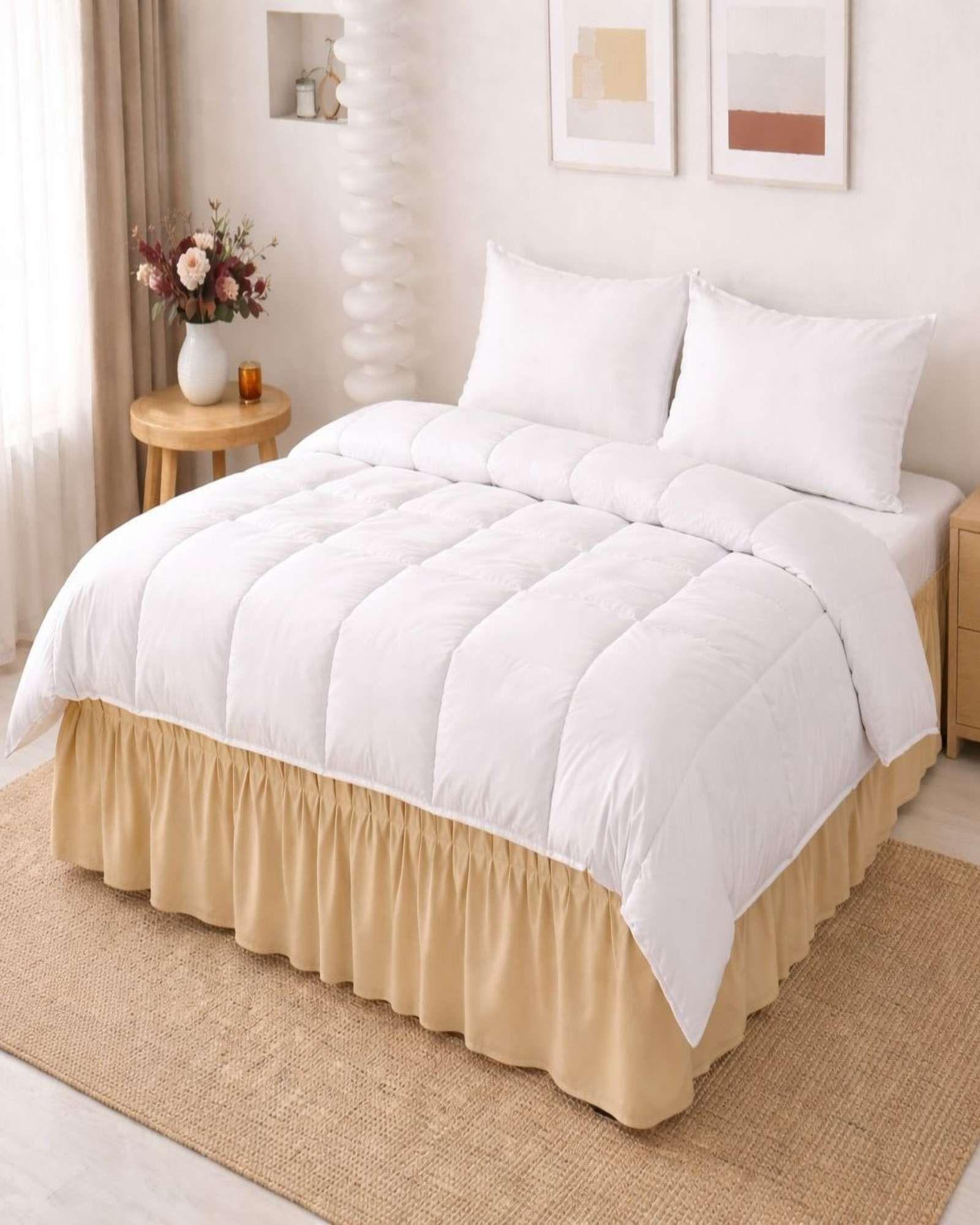 Faldon de Cama Elasticado Premium King m7-4