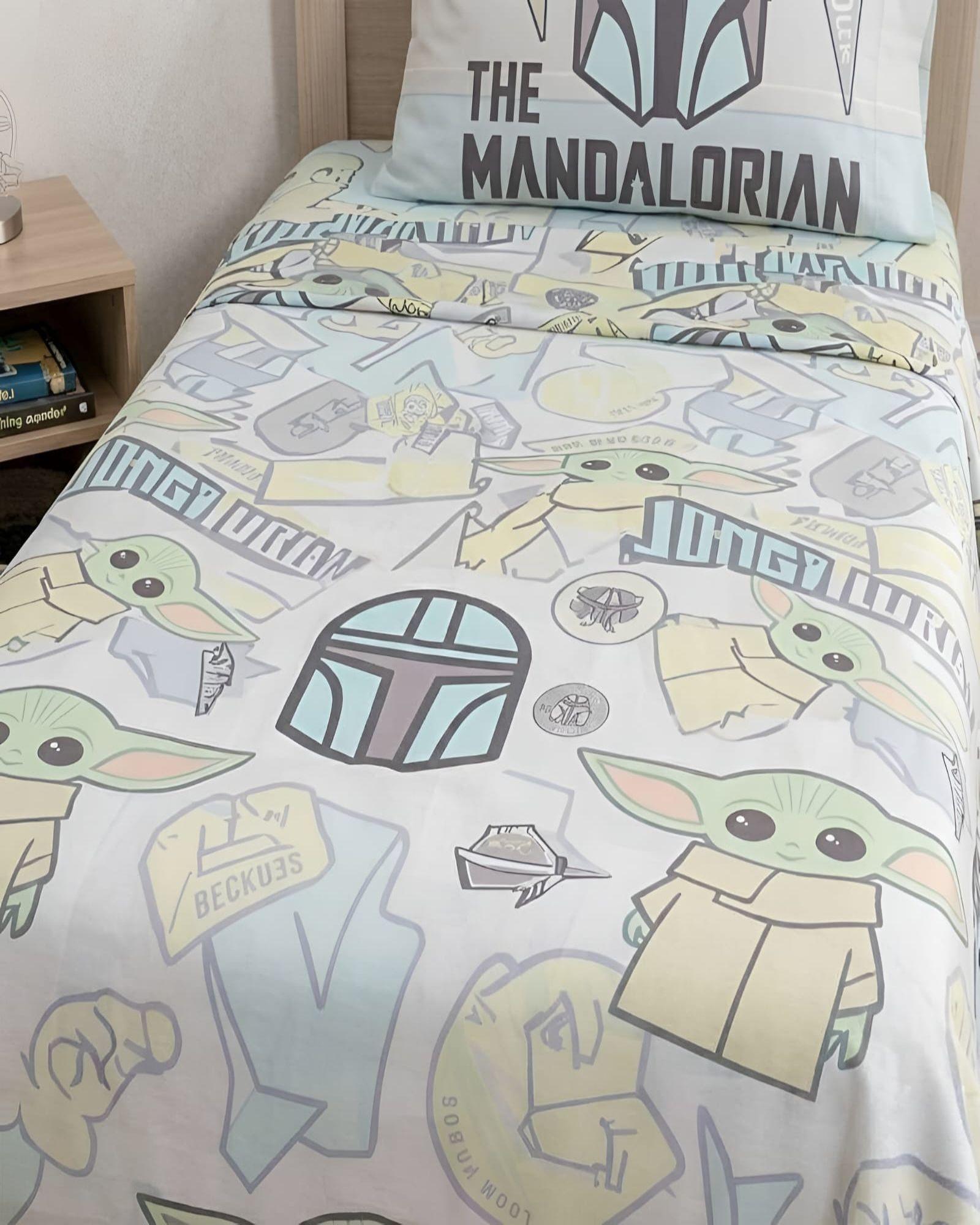 Sabanas infantil Star Wars plaza y media Mashini-2