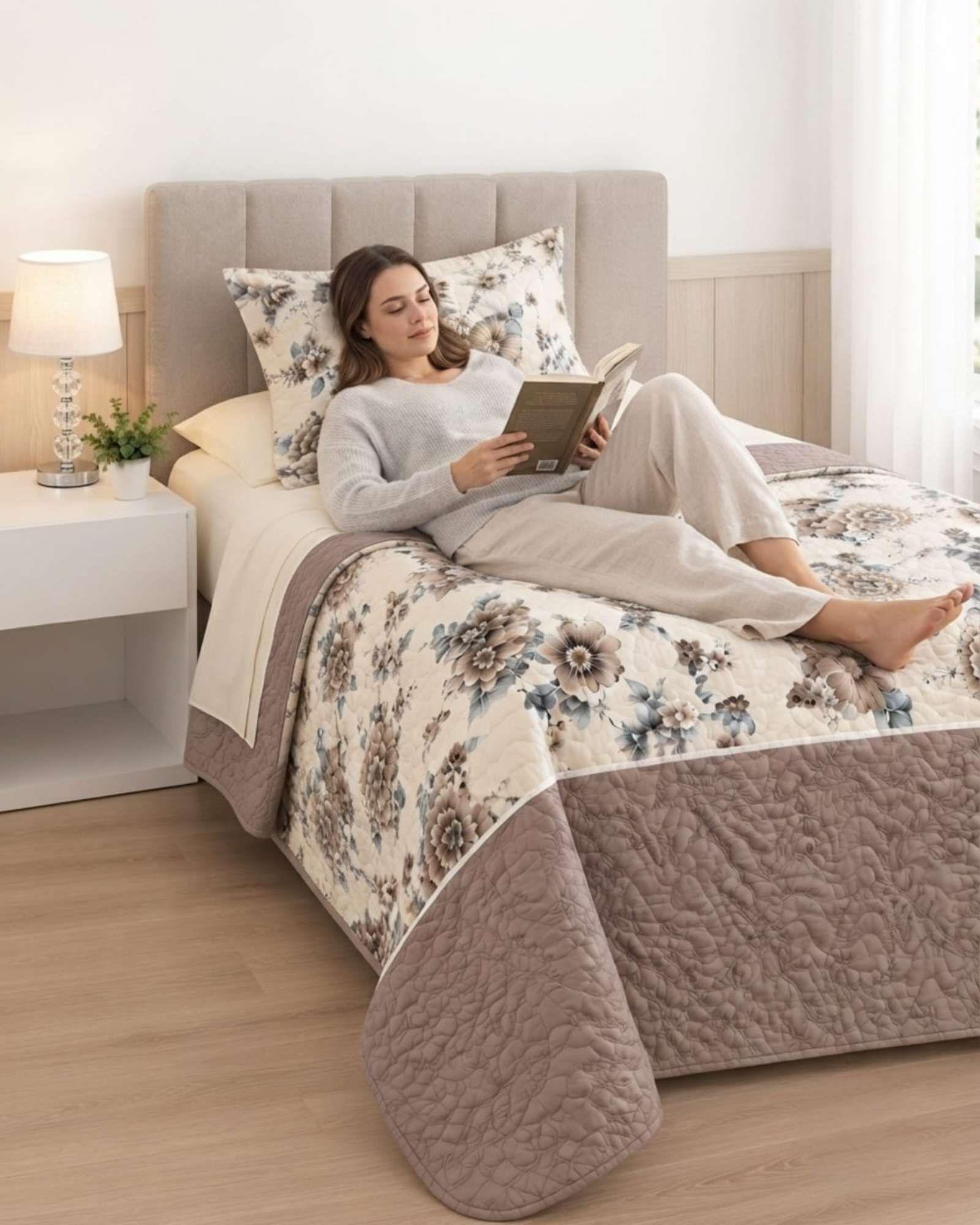 Quilt De Verano 1.5 Plazas Fresco Y Ligero 04-3