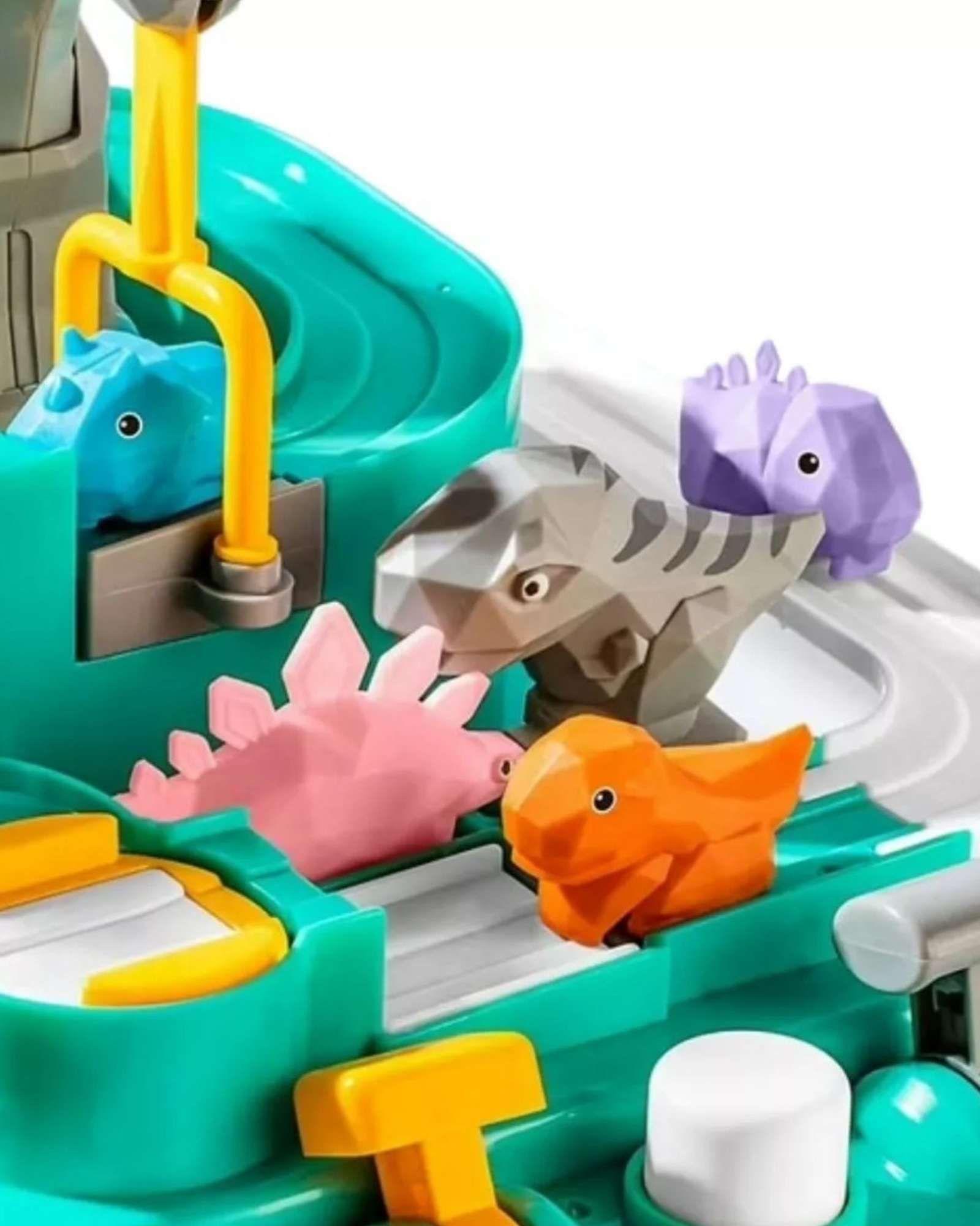 Juego de Pista de Carreras Dinosaur Adventure Didáctico y de Habilidad-3