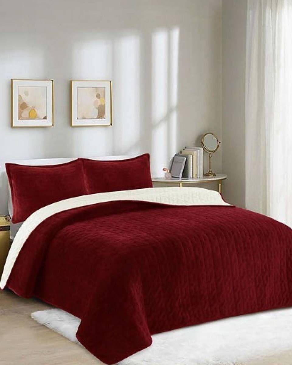 COBERTOR QUILT PLUSH DELGADO 2PLAZAS 230X250CM GS01-2
