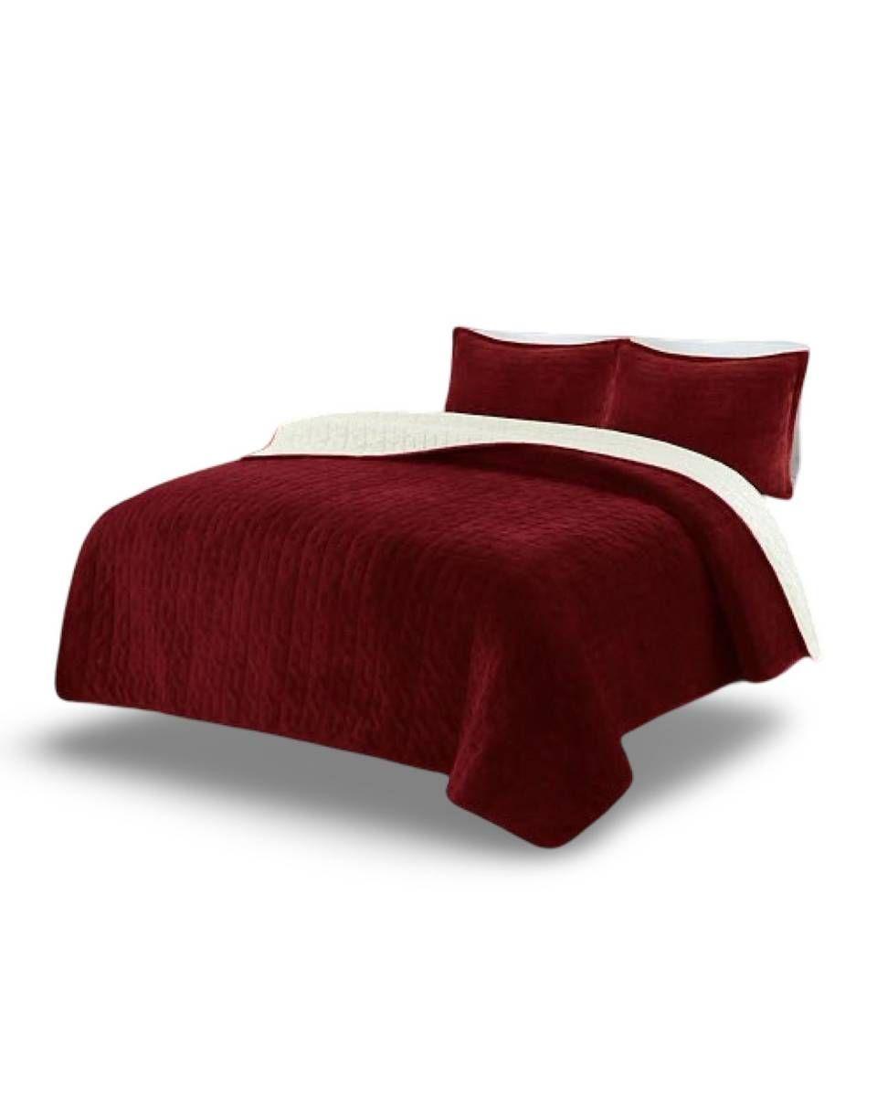 COBERTOR QUILT PLUSH DELGADO 2PLAZAS 230X250CM GS01-3