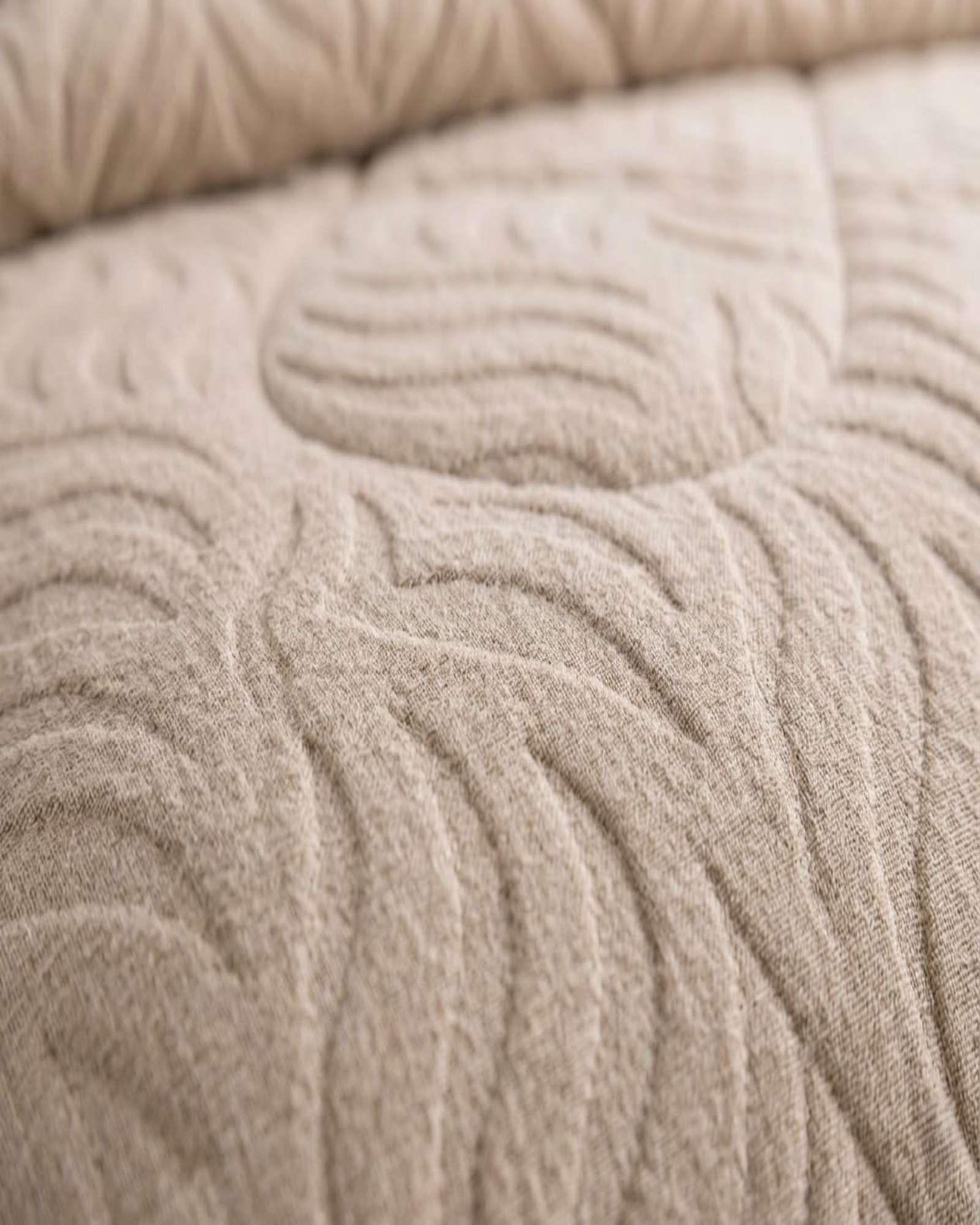 Cubrecama Chiporro Diseño Relieve Ondas 2 plazas C5-3