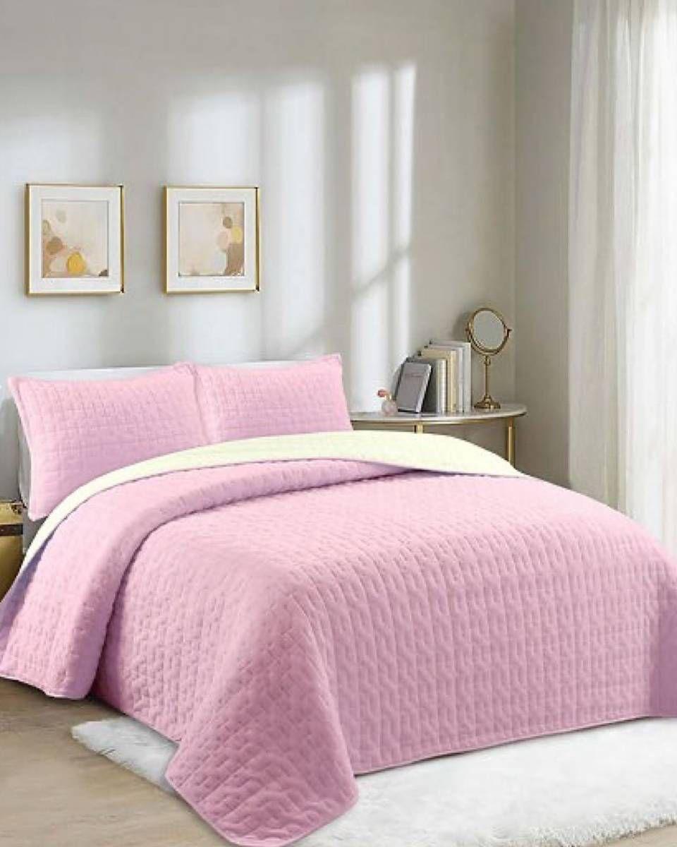 COBERTOR QUILT PLUSH DELGADO 2PLAZAS 230X250CM GS07-2